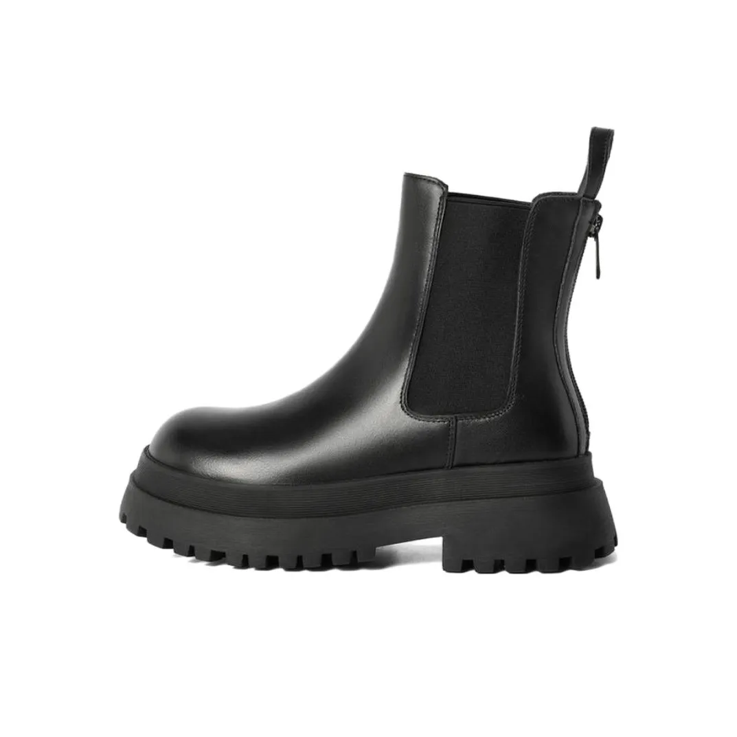 BELLE 13.5cm Chelsea Boots 4cm Women's Black