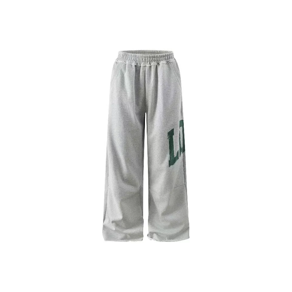 EMDPN Серые Женские Повседневные Штаны