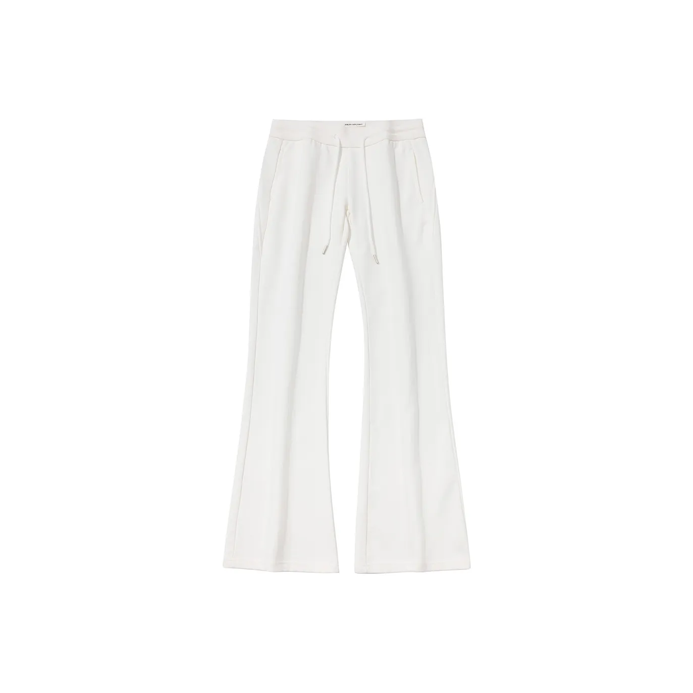 ZRZV Повседневные брюки Женские Белые