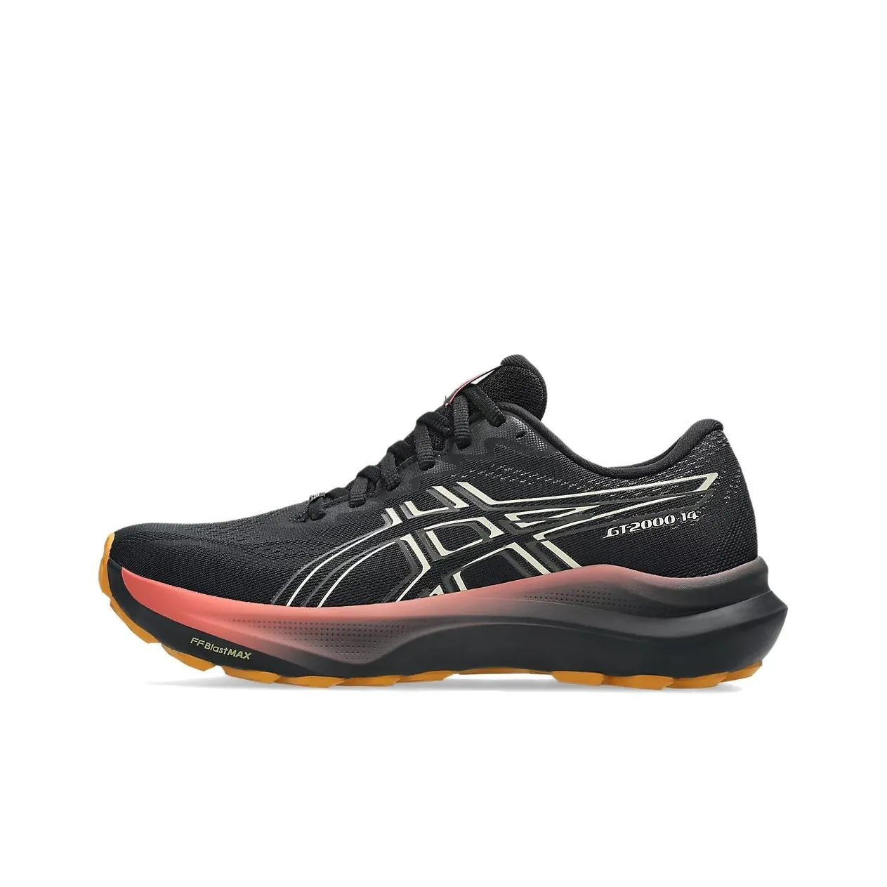 Asics GT 2000 14 Тренировки Беговые кроссовки Женские Черно-розовый