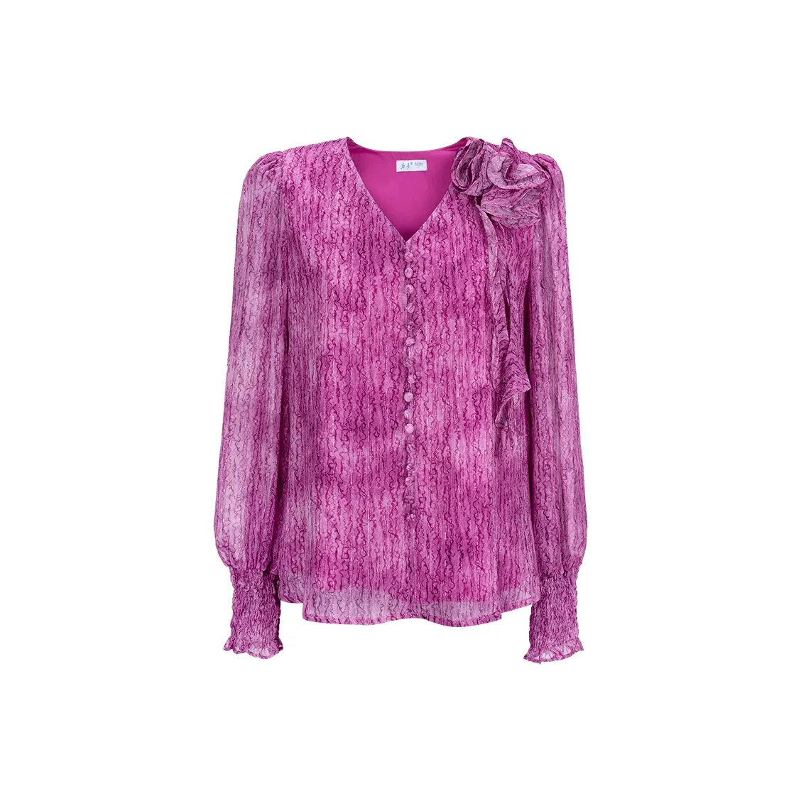 Tang Xi Фиолетовые Женские Рубашки