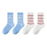 4팩 (2 라이트 블루 + 2 화이트 레드)
