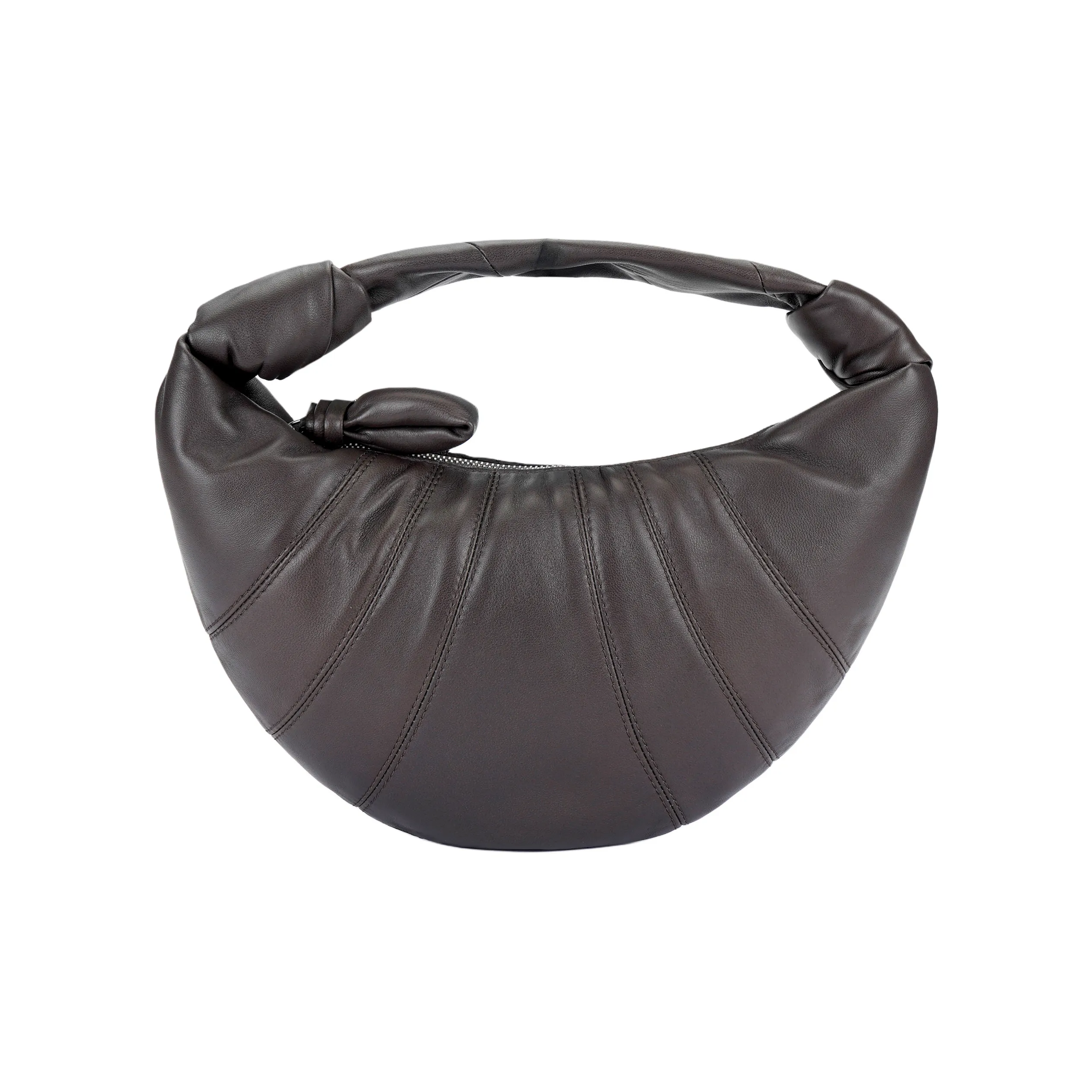 Lemaire Sheepskin Croissant Bag Handbag Mini Women's Honey Badger Brown