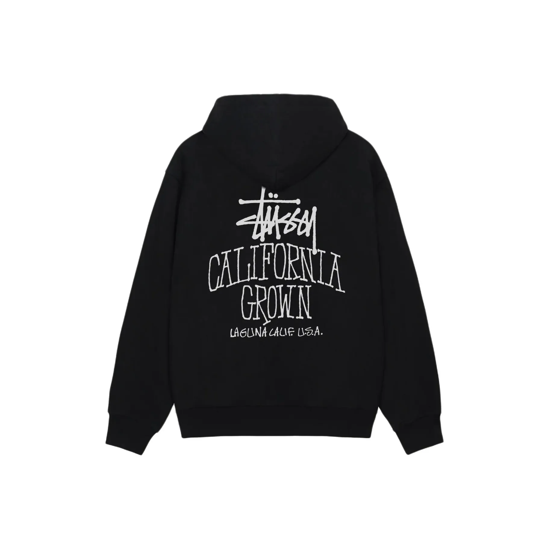 Stussy FW25 SS25 Cali GROWN ZIP Толстовка Свитшот Унисекс