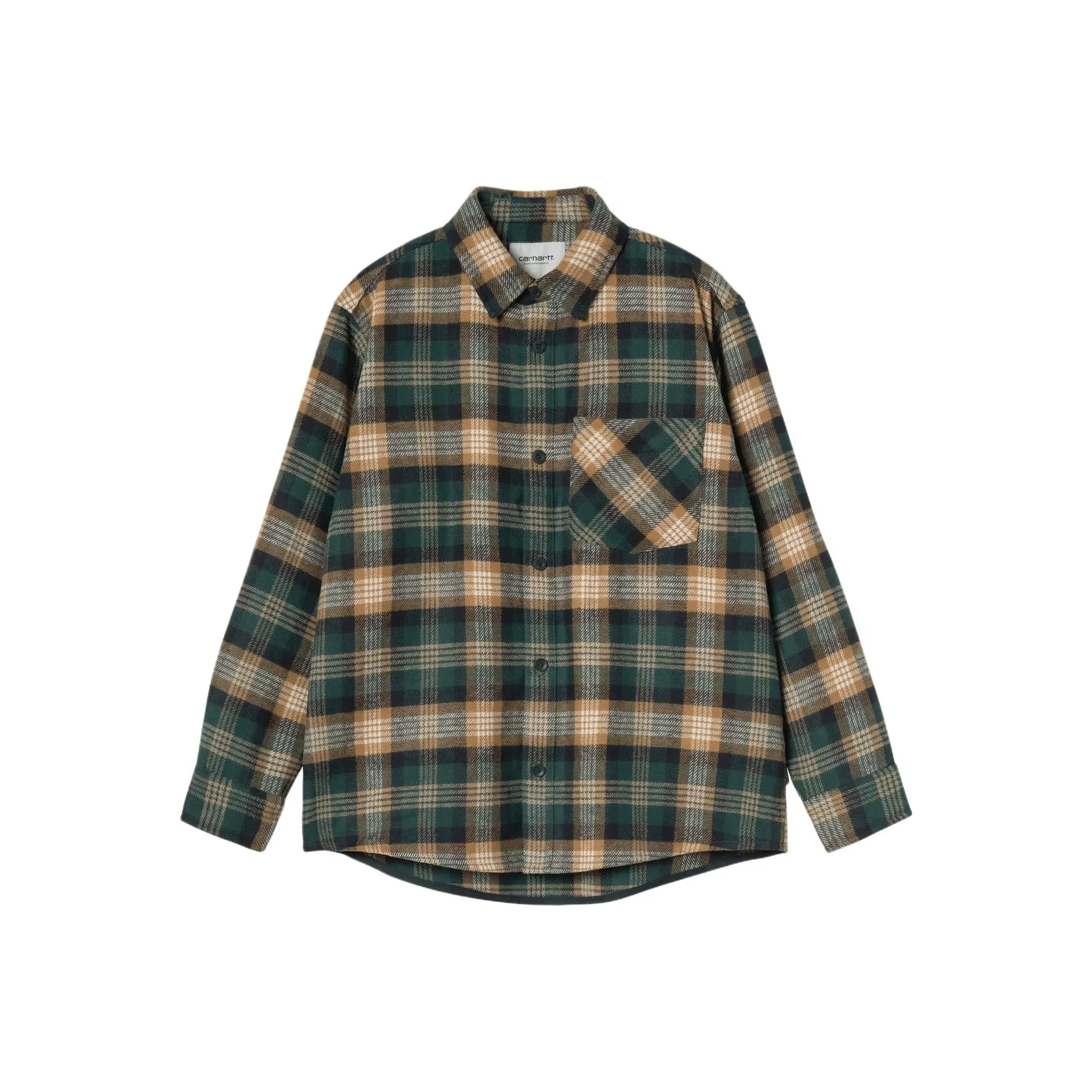 Carhartt WIP FW25 Dern Check Рубашка Унисекс