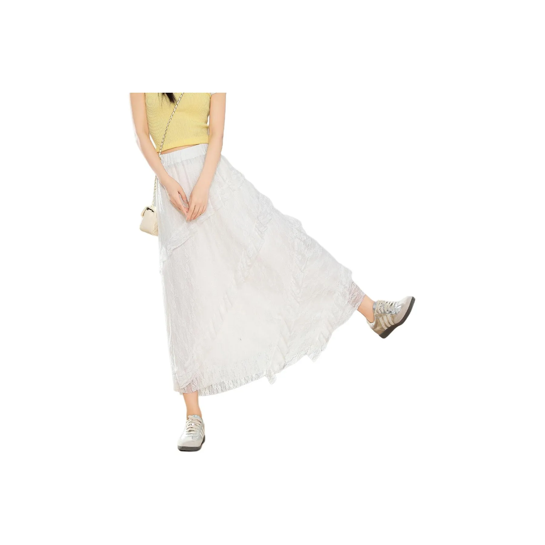 Ya Sheep People Повседневный Длинный Юбка Женские