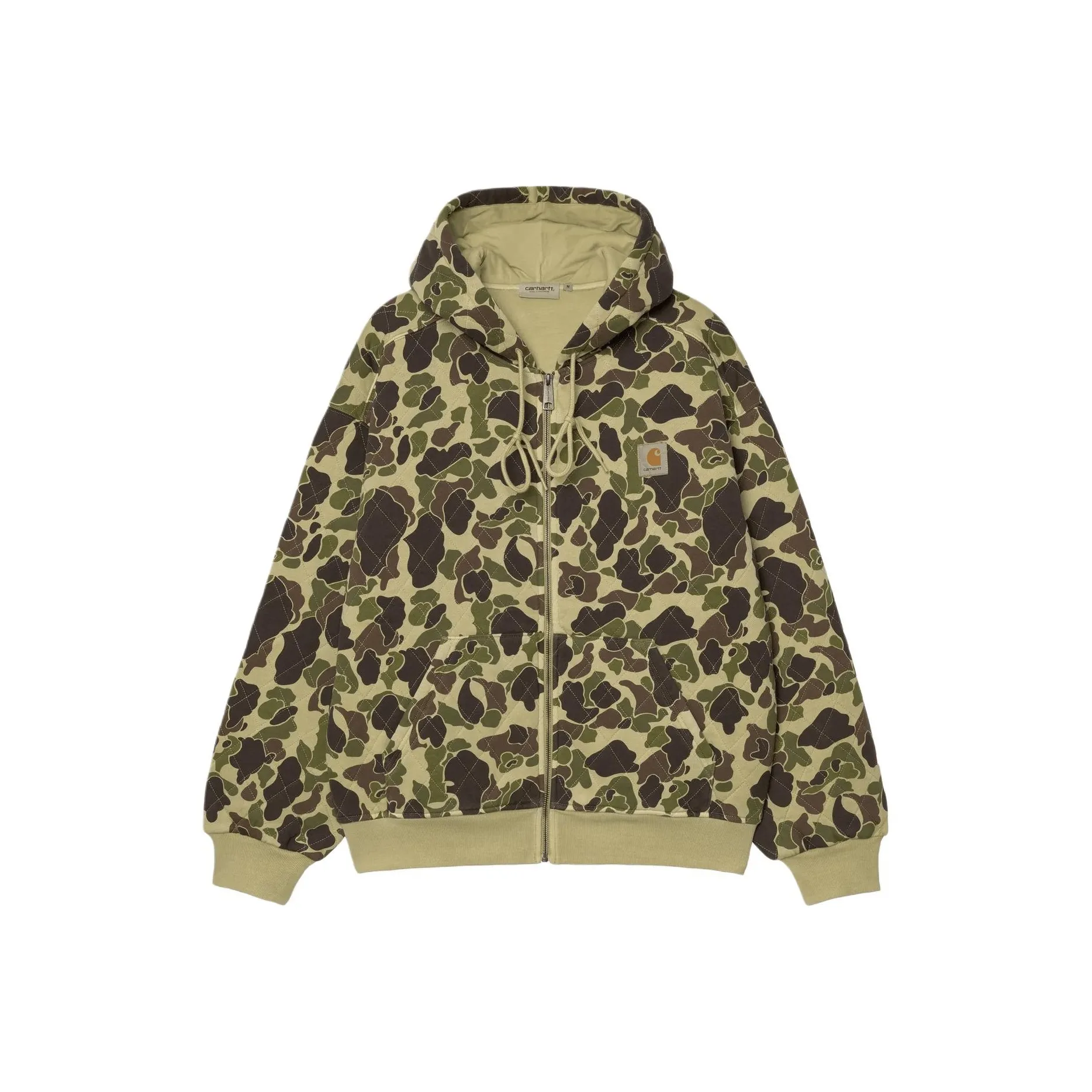 Carhartt WIP FW25 С капюшоном Vista Стеганый Sweat Куртка Унисекс