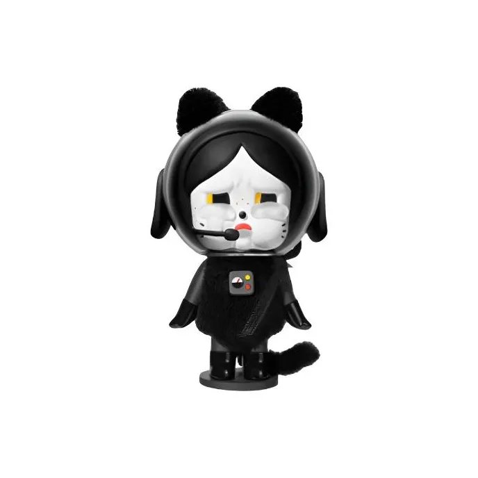 POP MART PTS Exhibition Ограниченный CRYBABY Space Astronaut Кошка Фигурка Модные Фигурки