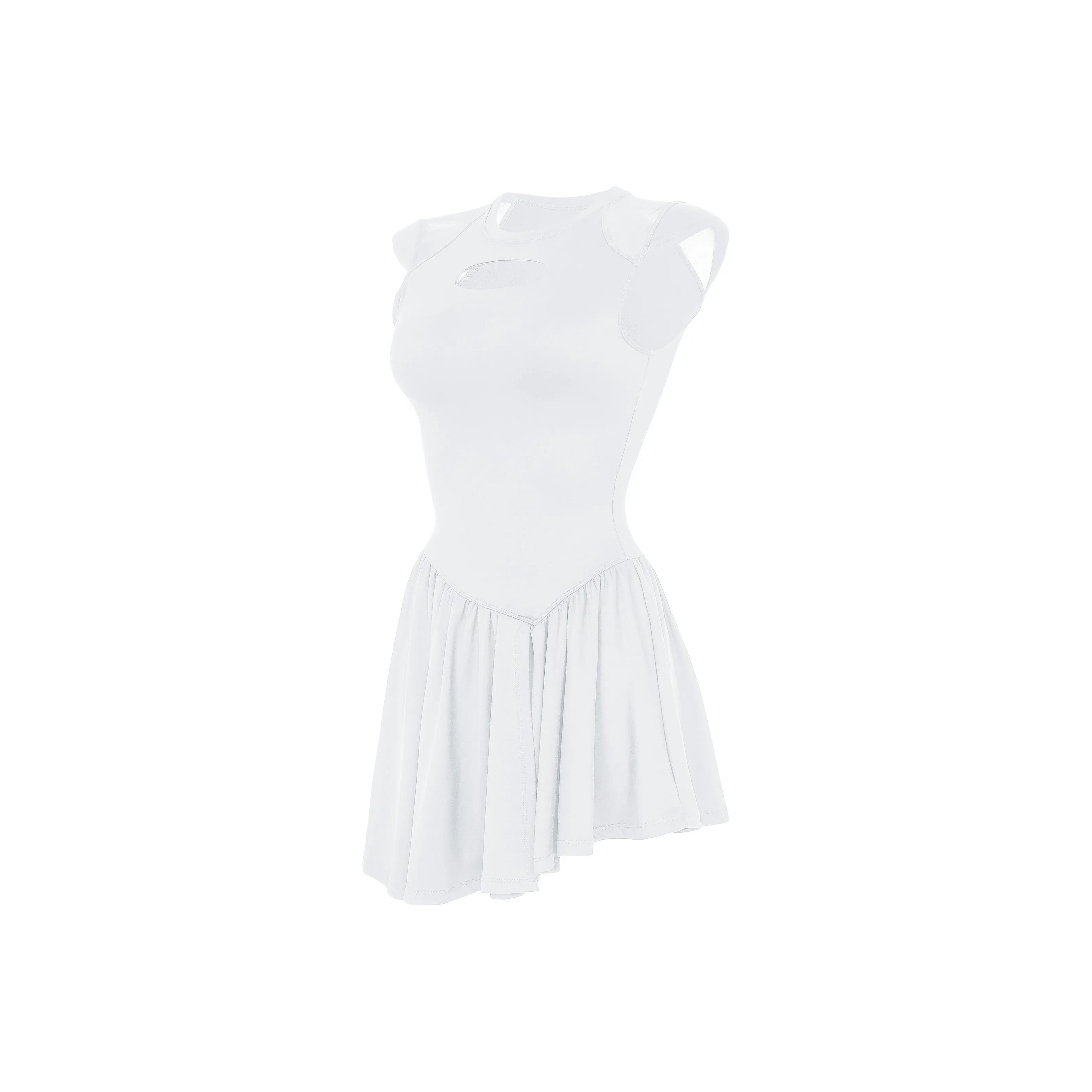 BEBE Короткий рукав платье женское