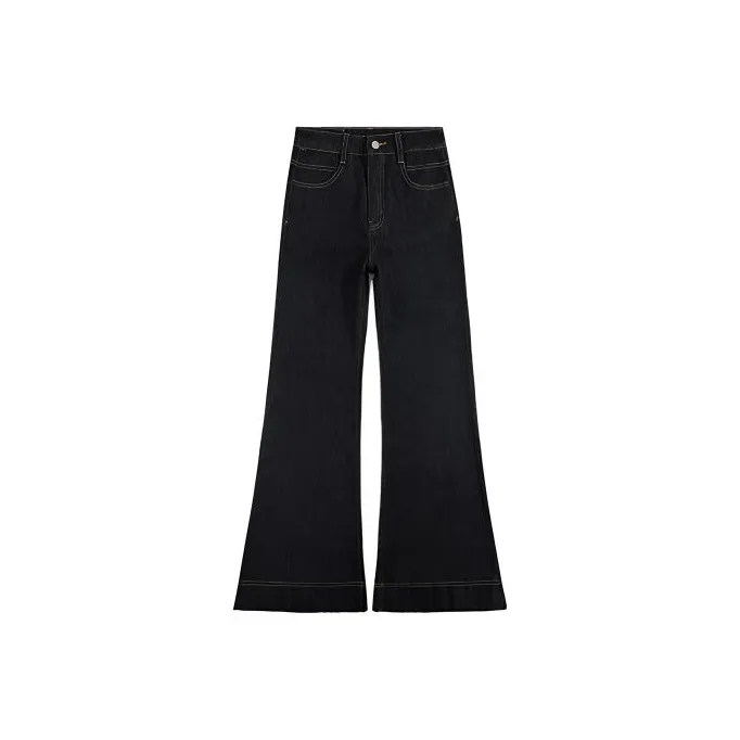 DANCANG Черные Женские Джинсы