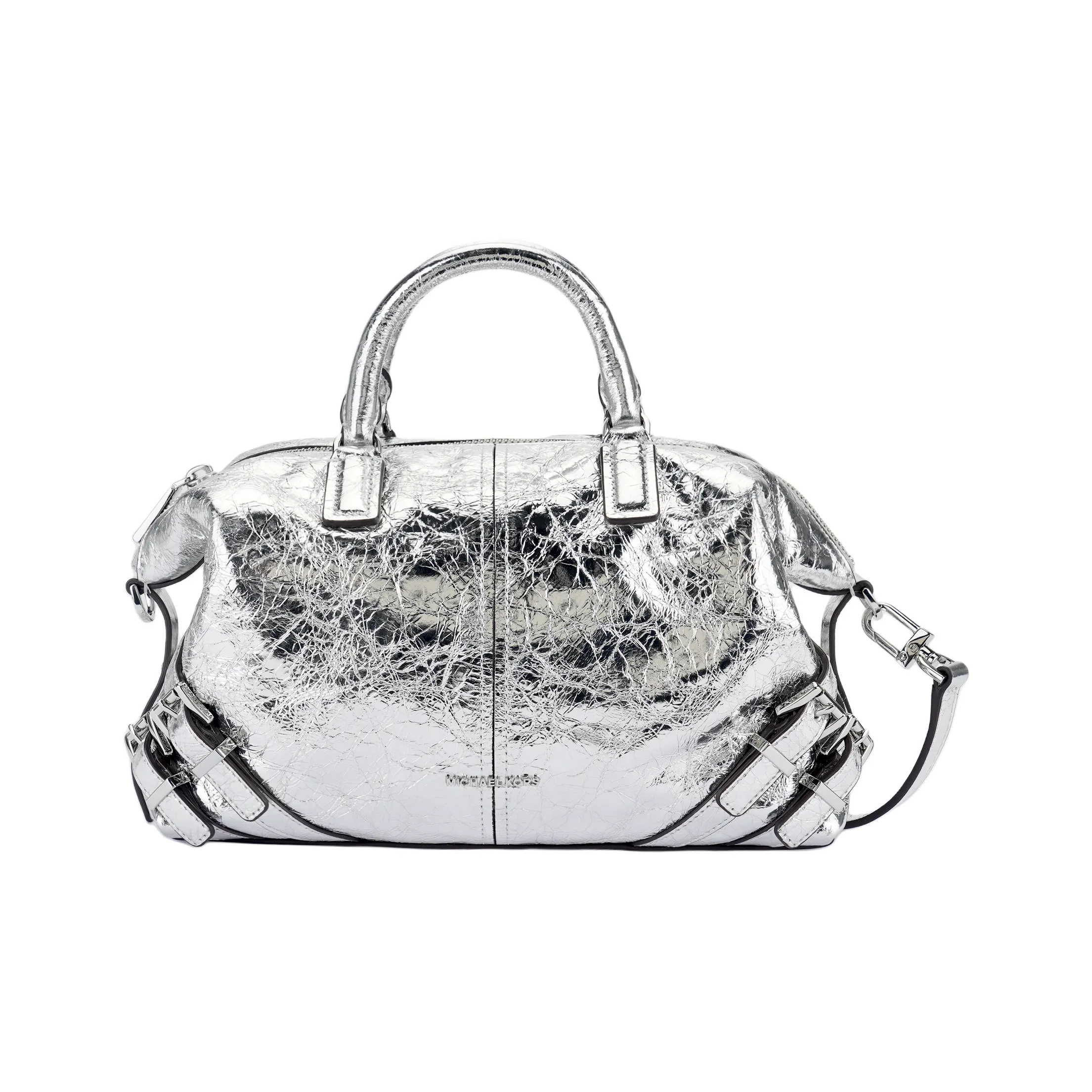 MICHAEL KORS Сумка через плечо из коровьей кожи маленькая сумка женский стиль серебряный