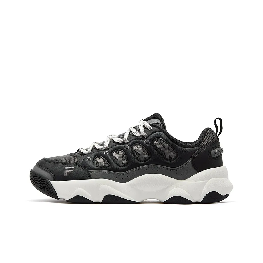 FILA FUSION WATERBEAR Paw Обувь Винтажные Баскетбольные Кроссовки Мужские Черные Серые