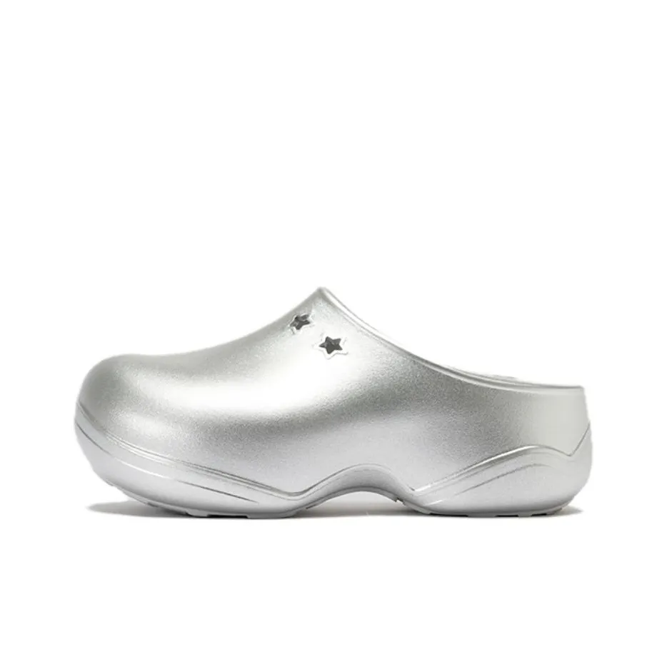 GOOD BAI GOODEES series ЭВА Устойчивые к истиранию Домашние тапочки Унисекс Серебряный