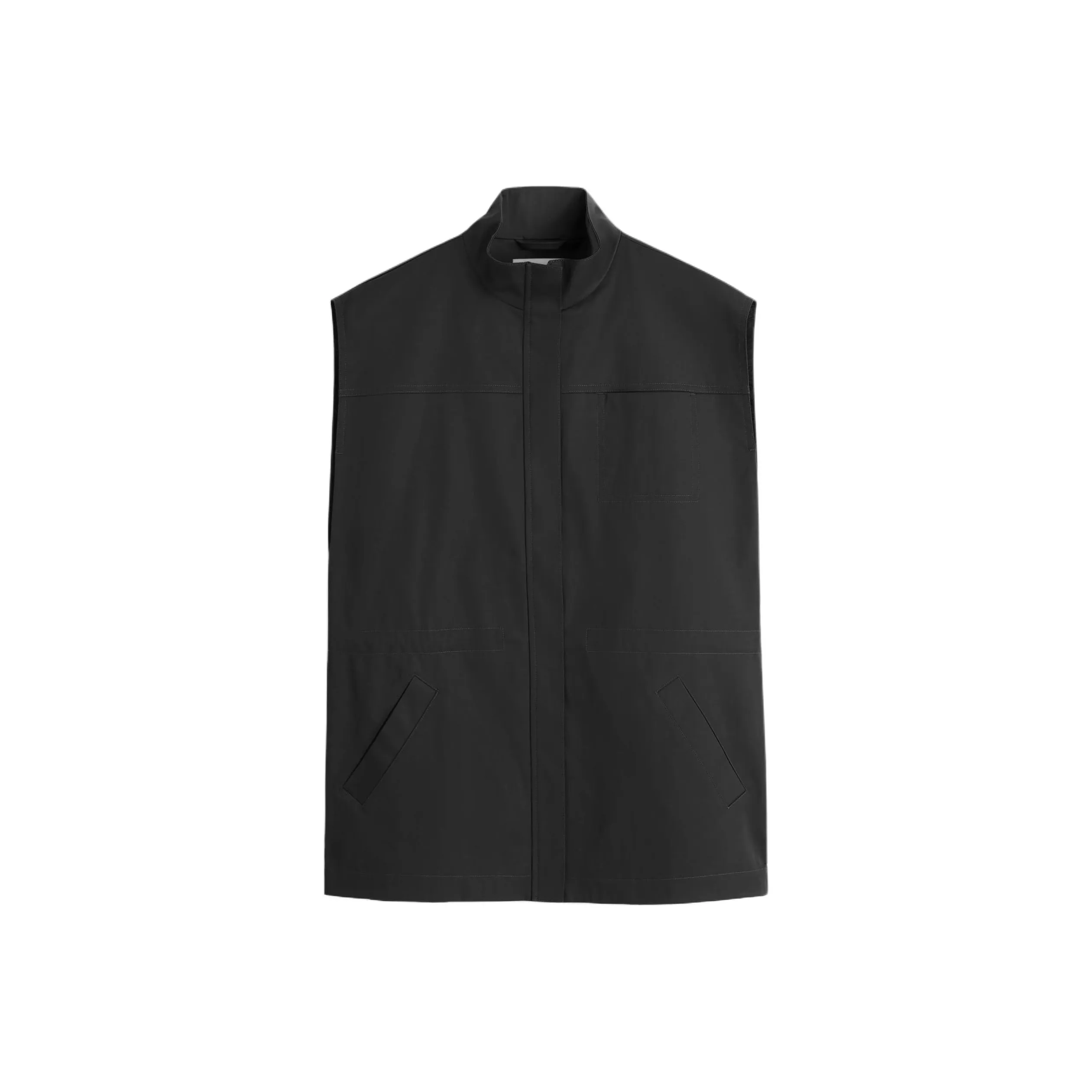 COS Черные Женские Жилеты