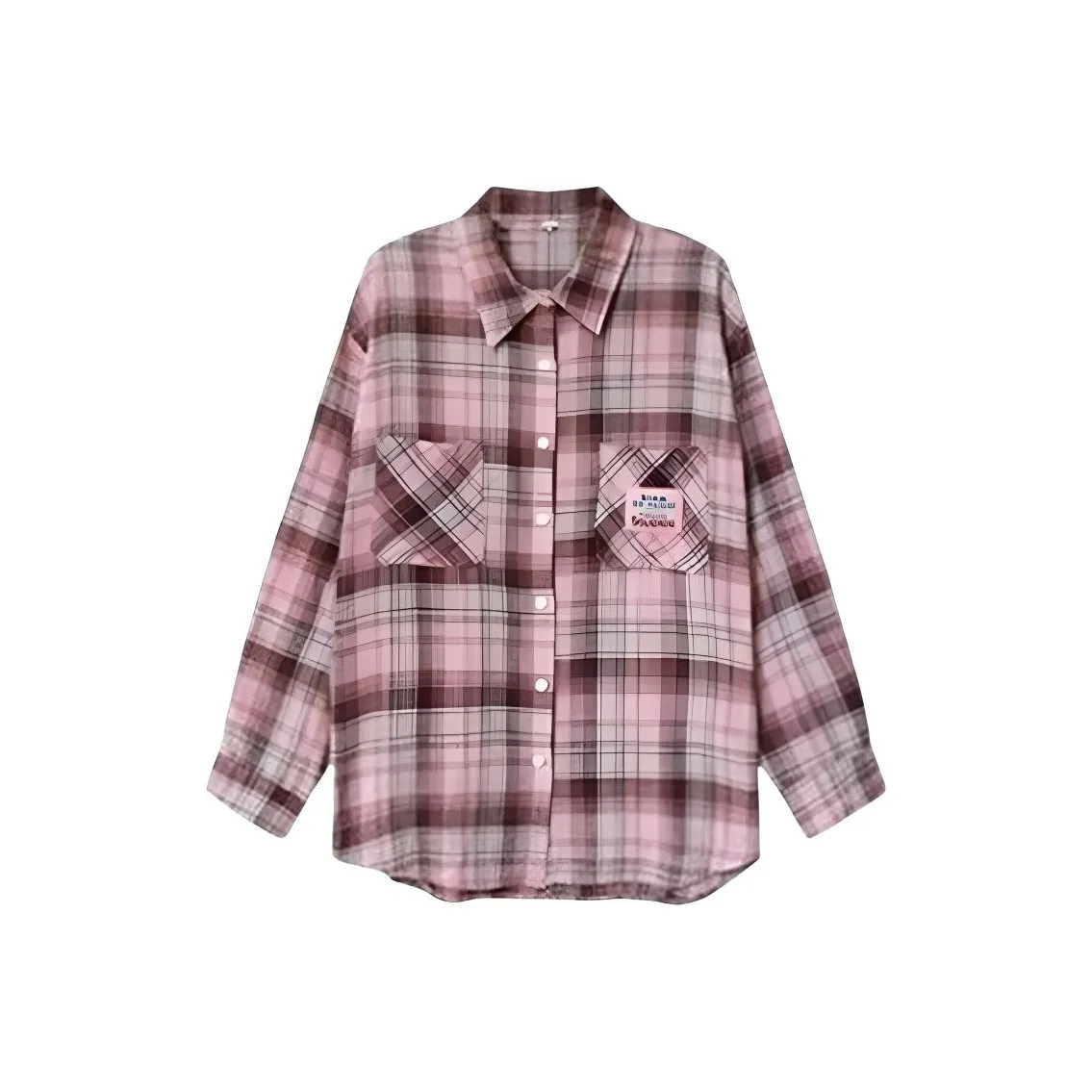 Vine Color Розовые Женские Рубашки