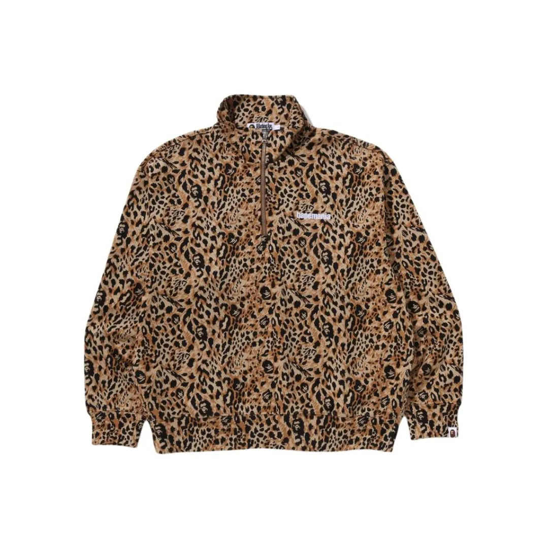 A BATHING APE Wild Cheetah FW25 Свитшот Мужской