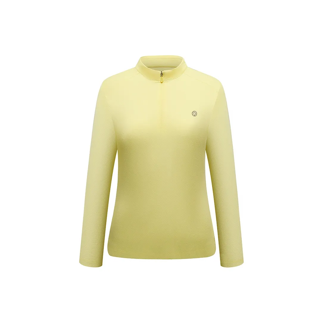 BMAI T-рубашка Женская Бледно-желтая V2