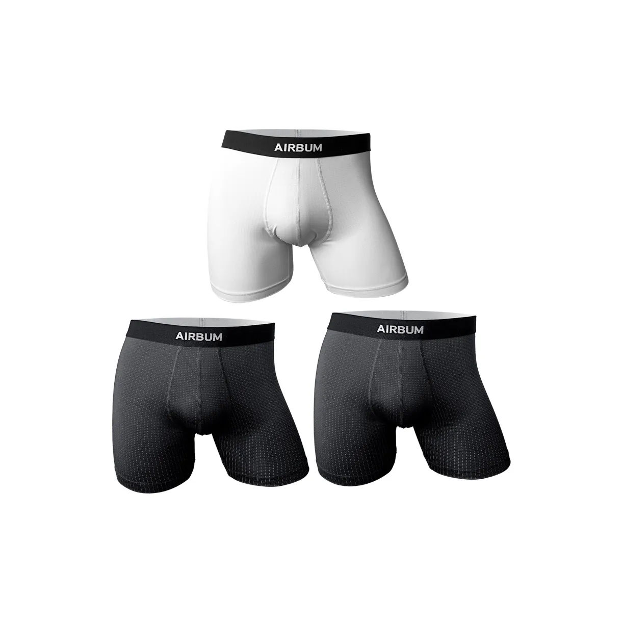 Airbum Underwear Boxer Shorts Men's 3 Pack