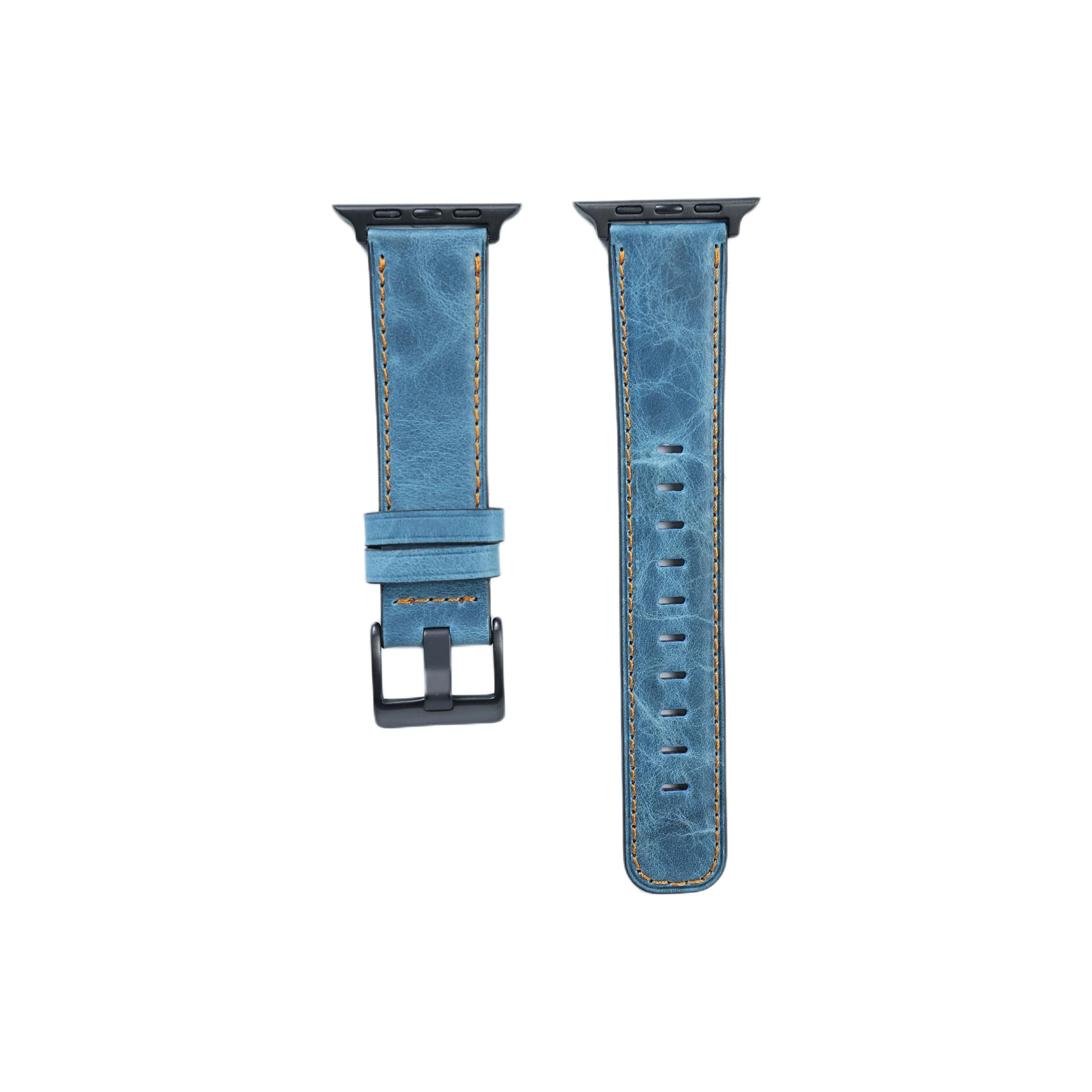 KVZUVUU Ремень Apple Совместимость Натуральная кожа Материал Совместимость с Apple Watch Series 11 10 9 8 7 SE Ultra 2