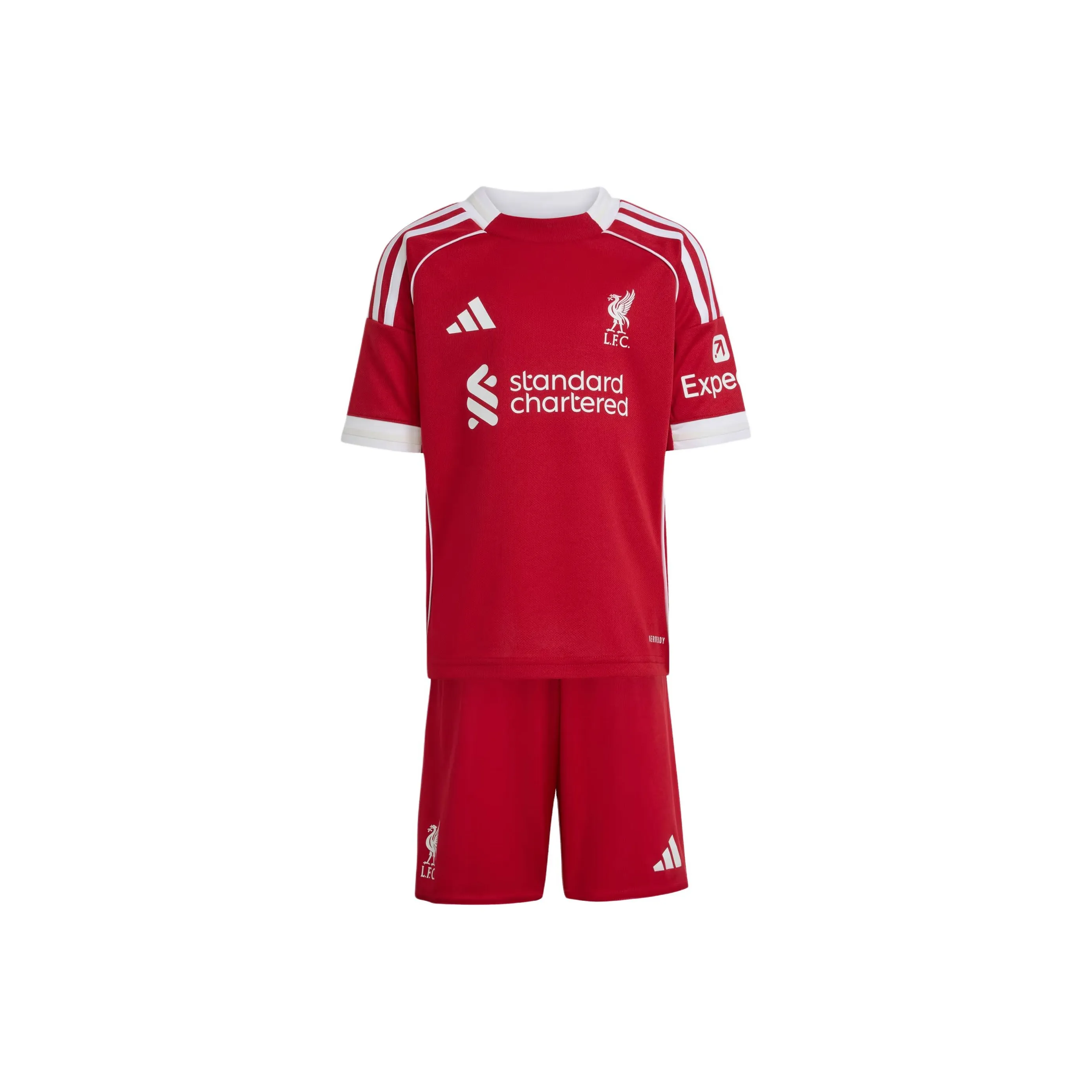 Adidas Повседневная спортивная одежда Football SS25 LIVERPOOL FC 25 26 Доминирующий Мини-комплект для детей 2 предмета набор