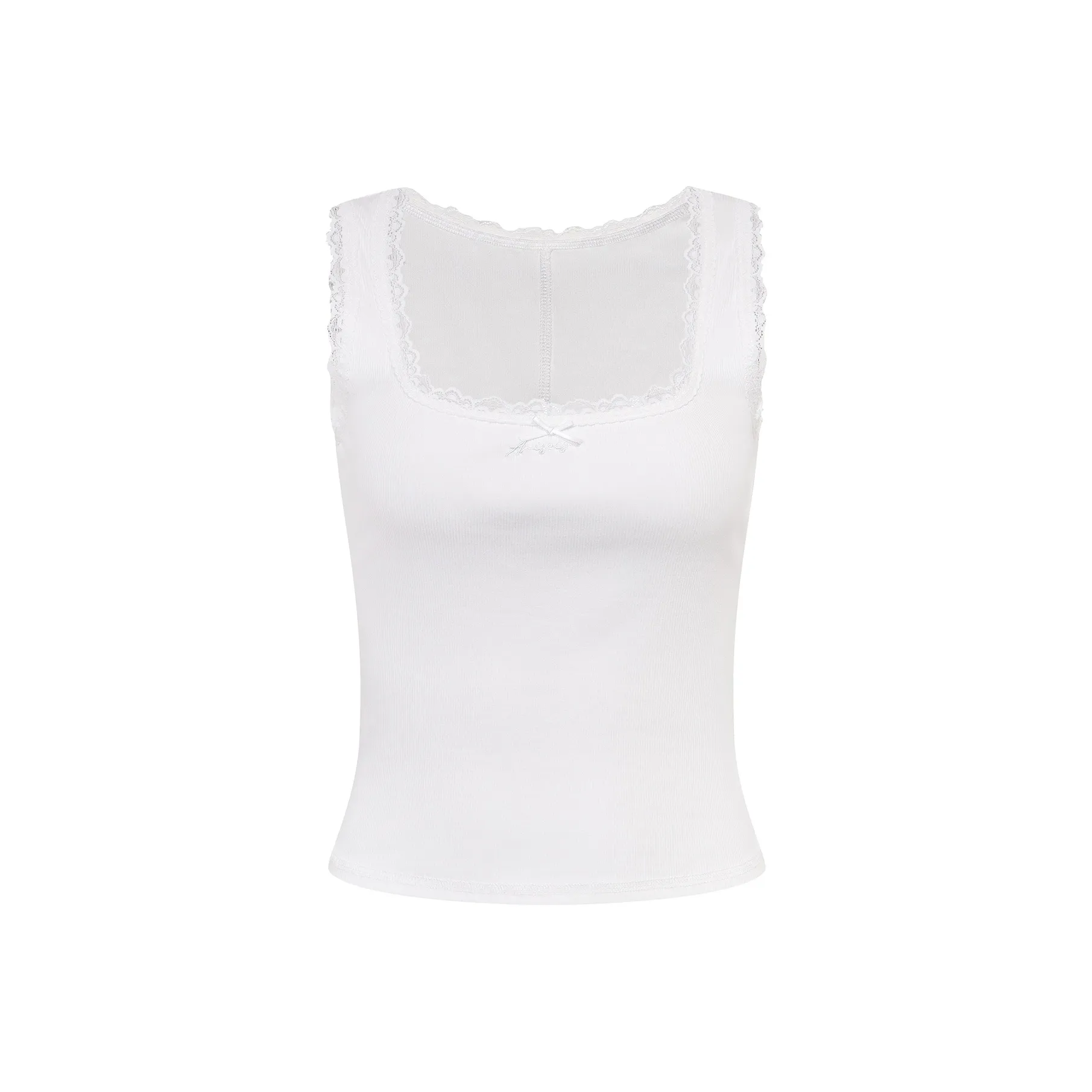 Ariseism Кружево Топ на бретелях Женские Лето Горячая девушка Облегающий крой Топ Женские