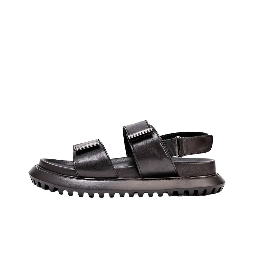 Brounvanm Пляжные сандалии Мужские Черные