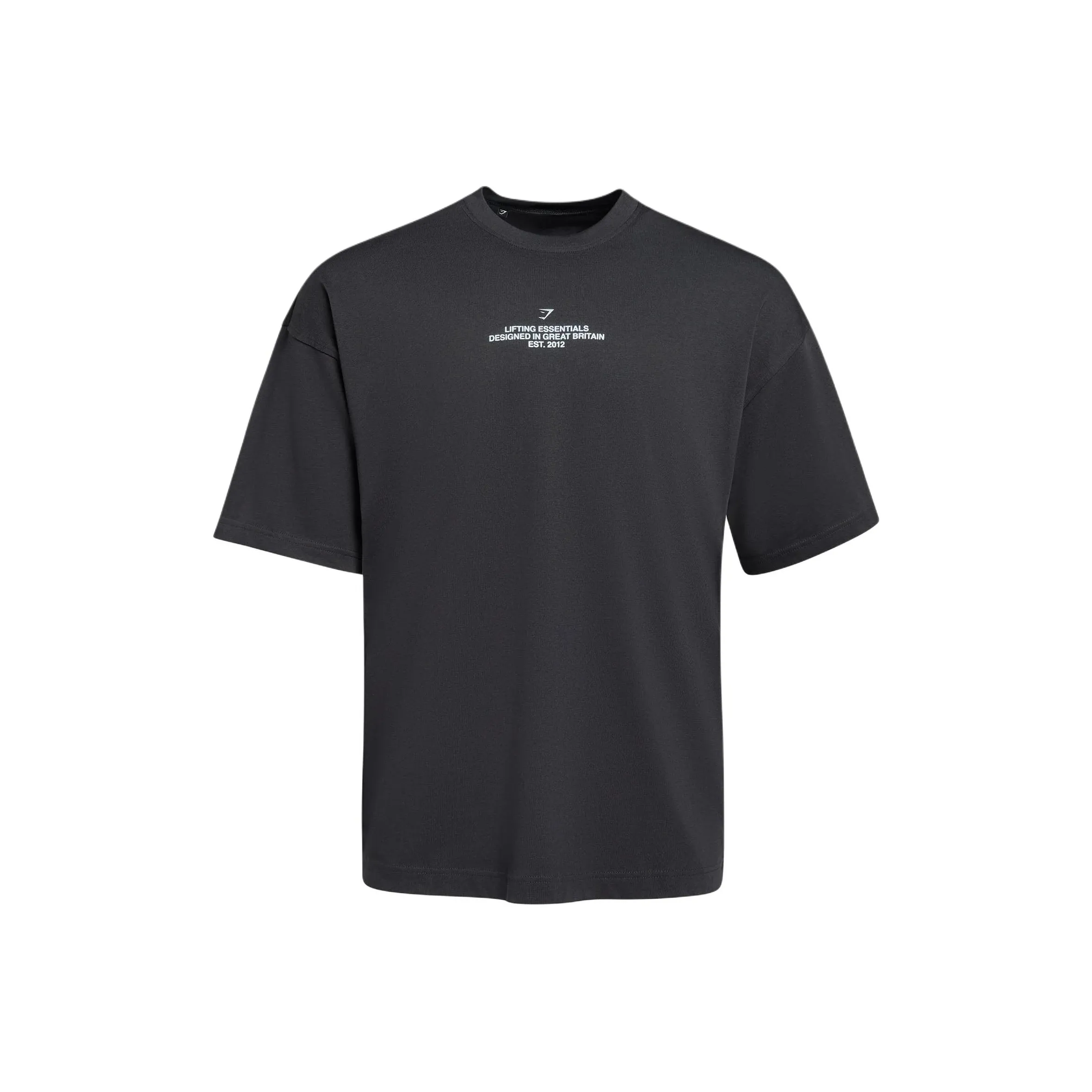 GYMSHARK Черные Мужские T-рубашки