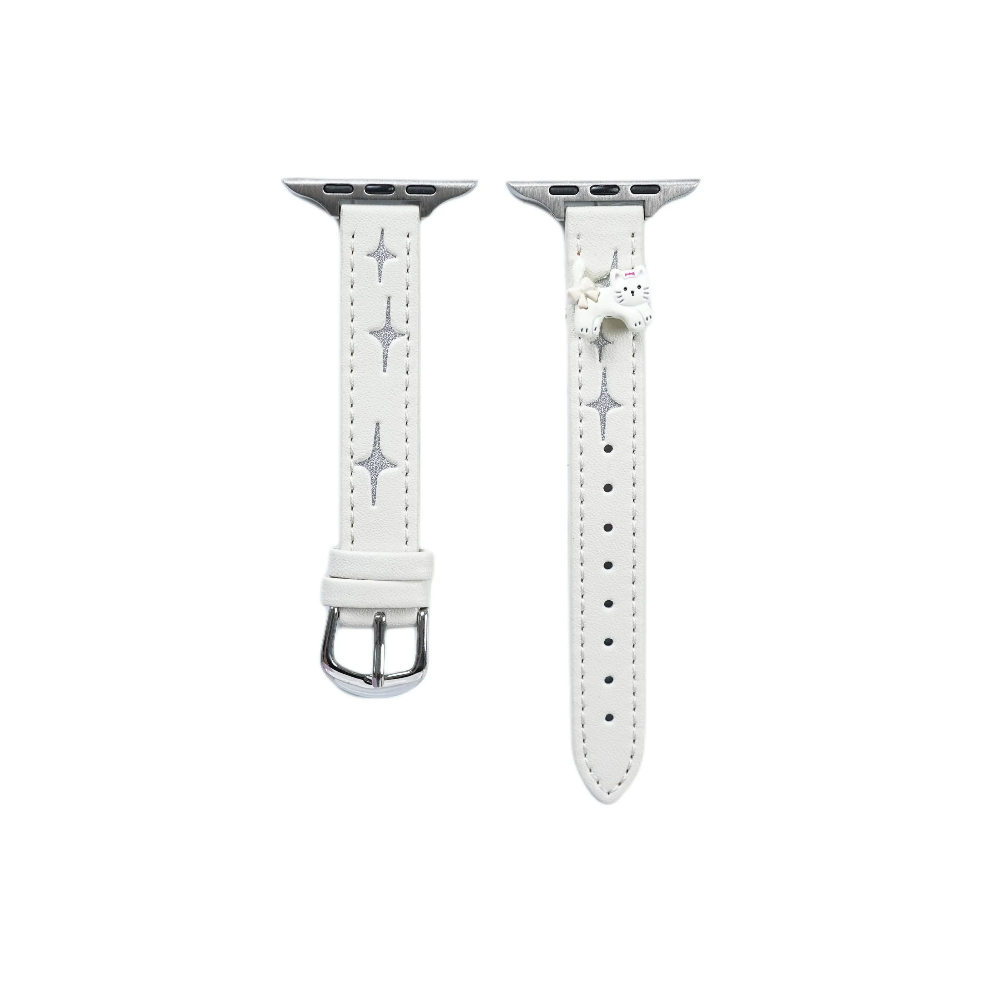 KVZUVUU Ремень Apple Совместимость Коровья кожа Материал Совместимость с Apple Watch Series 11 10 9 8 7 SE Ultra 2