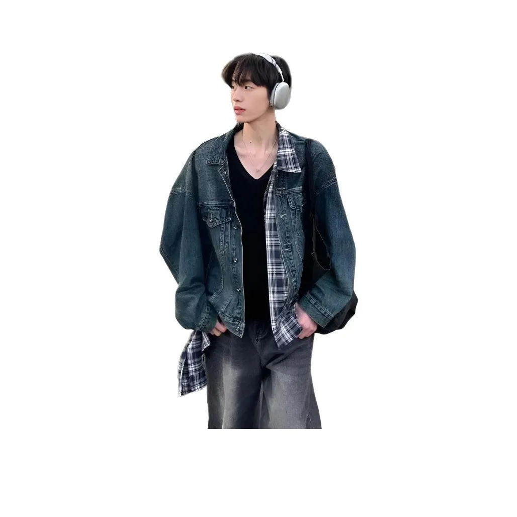 PAINT STAIN Деним Куртка Унисекс