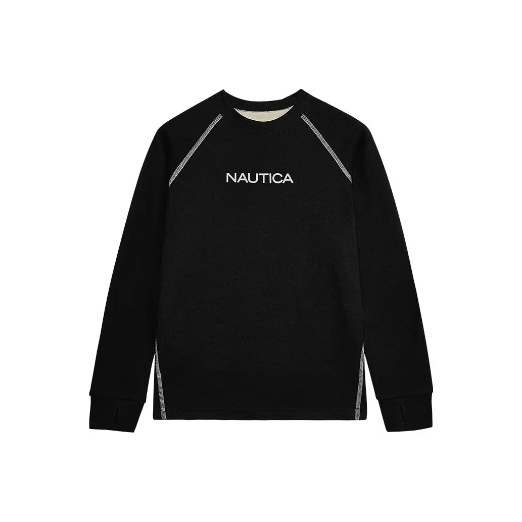 NAUTICA Длинный рукав Т-рубашка Осенний и Зимний Подростки