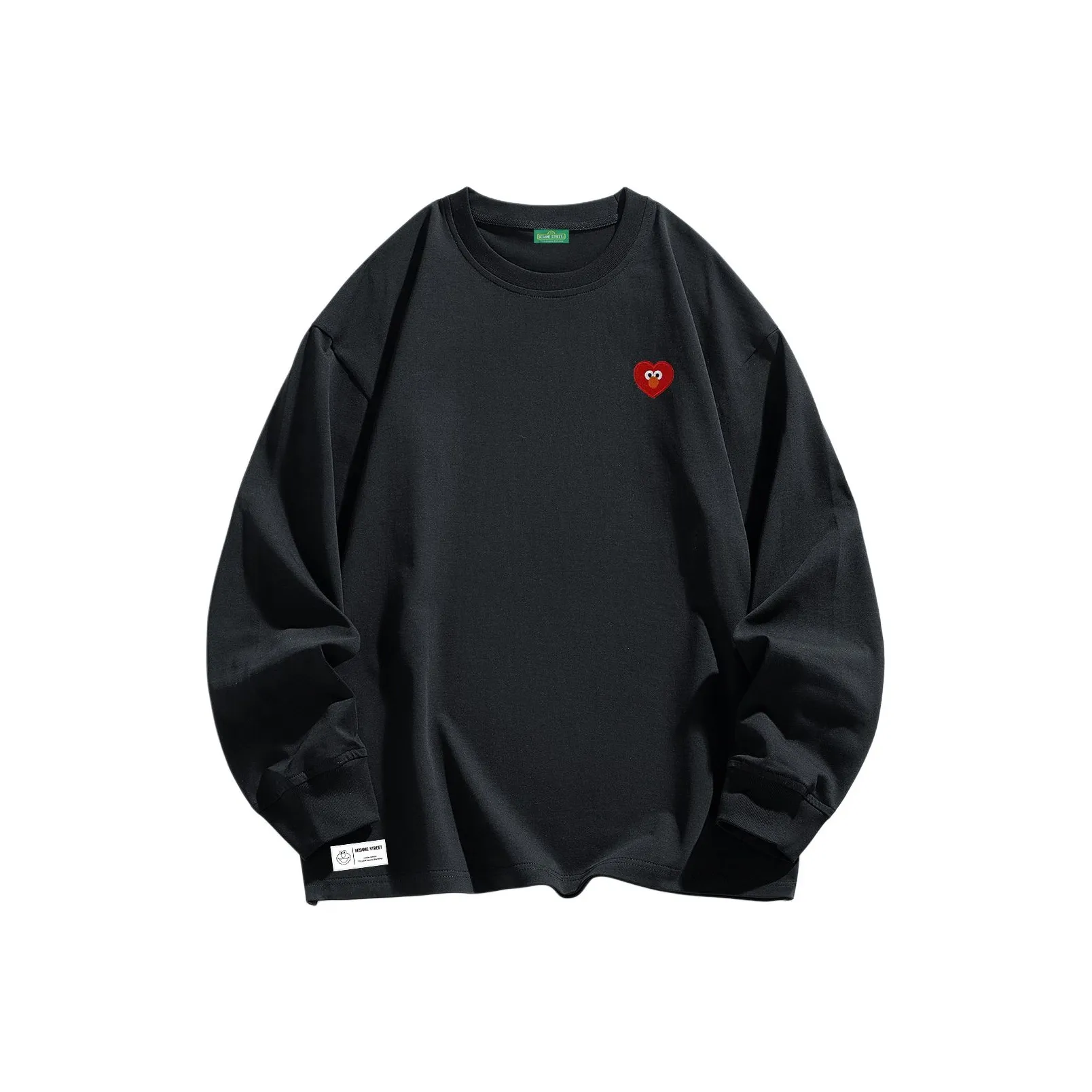 Улица Сезам Длинный рукав Т-рубашка Унисекс