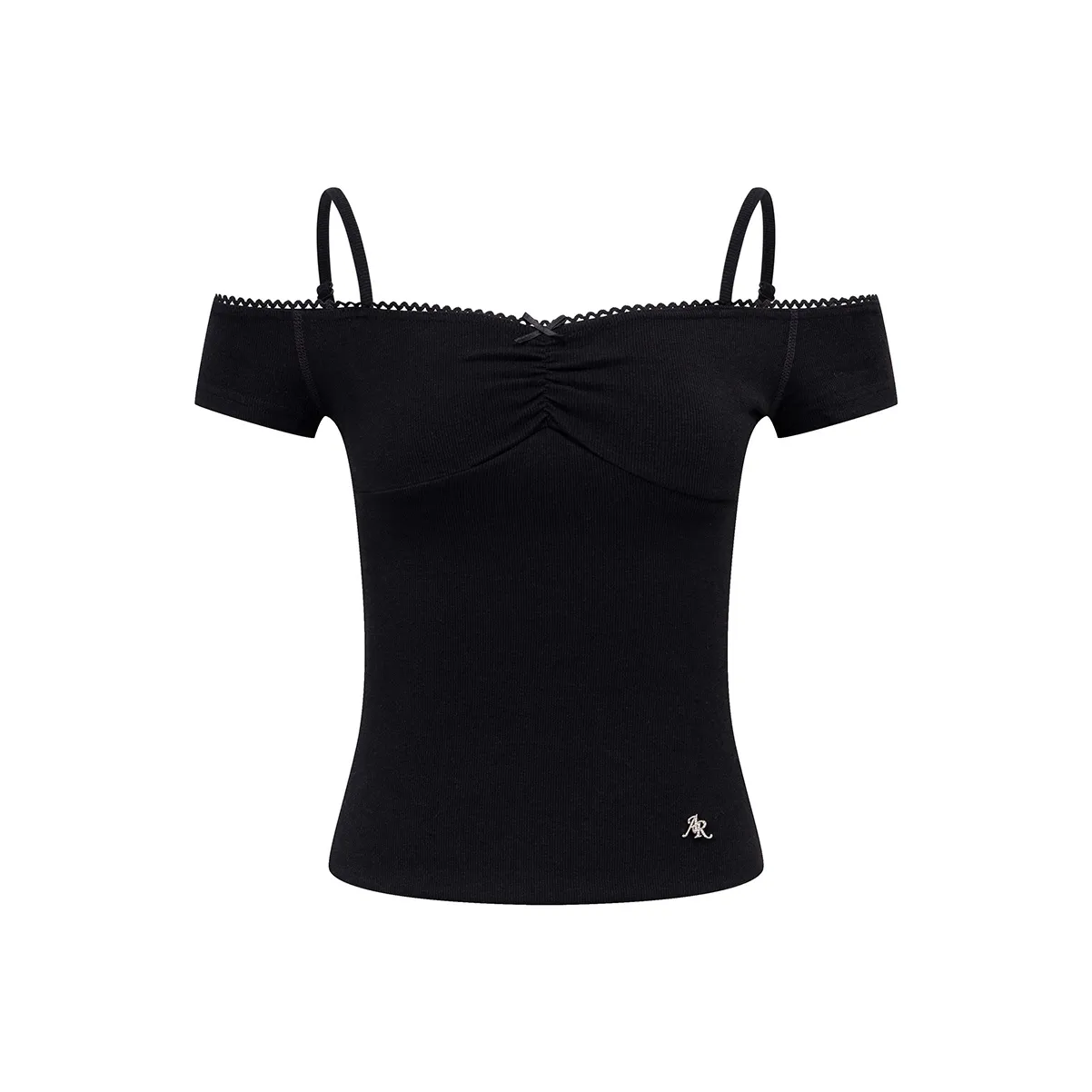 Ariseism Стандартный Stylish Off The Shoulder Короткий рукав T-рубашки для женщин Летний Hot Girl Slim Fit Tops Женские