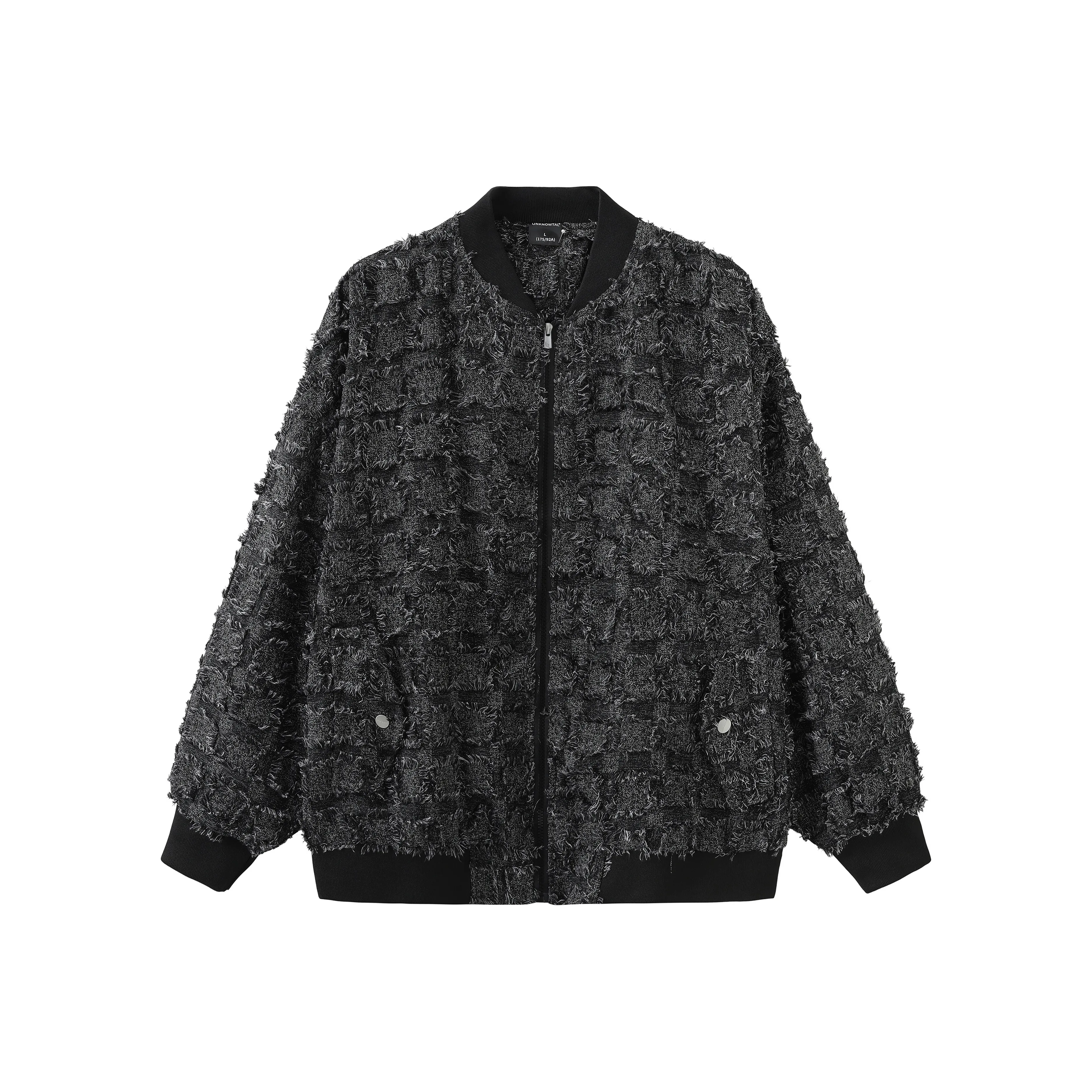 UNKNOWTAL Jacket Unisex Black Gray