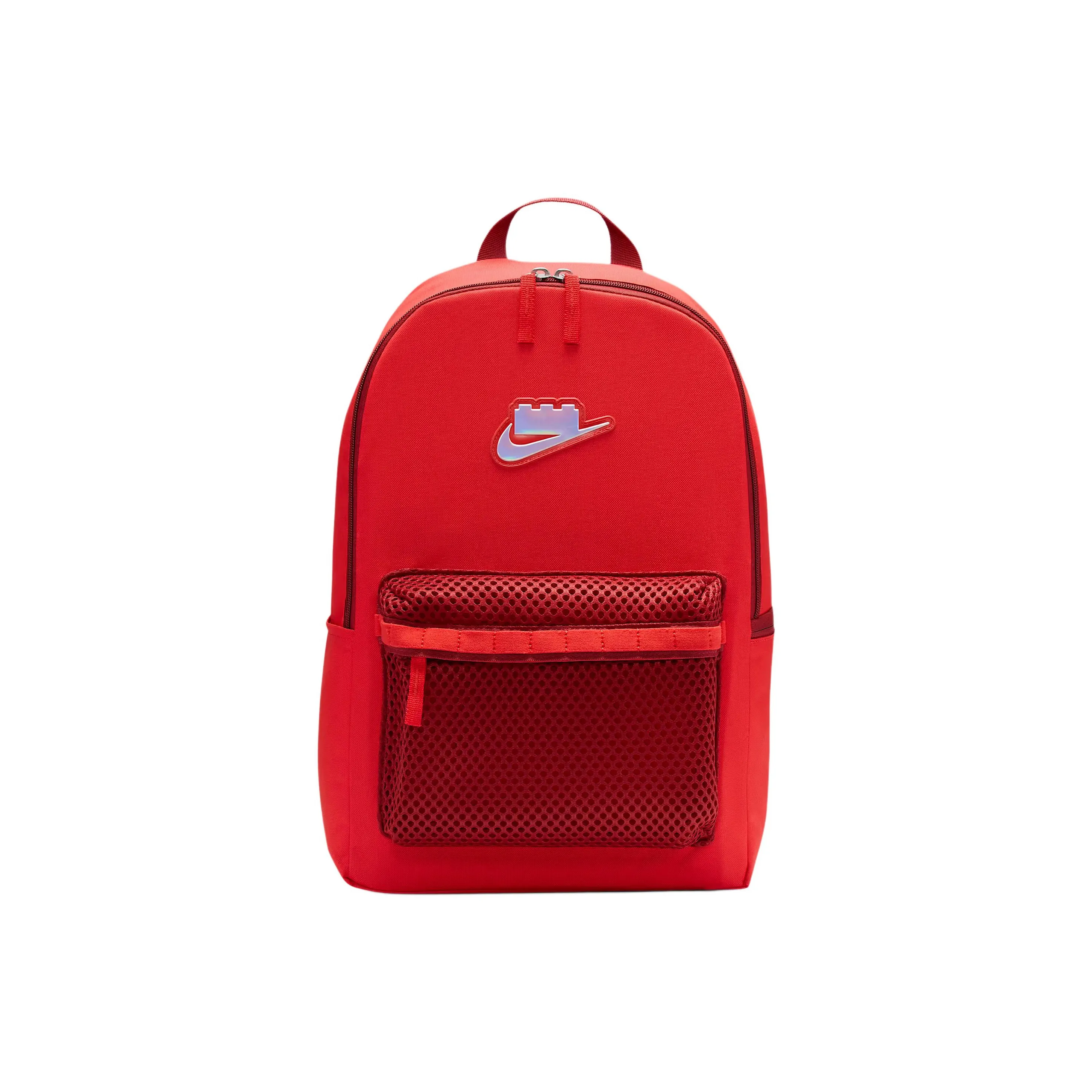Nike LEGO Коллаборация Heritage Polyester Backpack Men's GALE Red