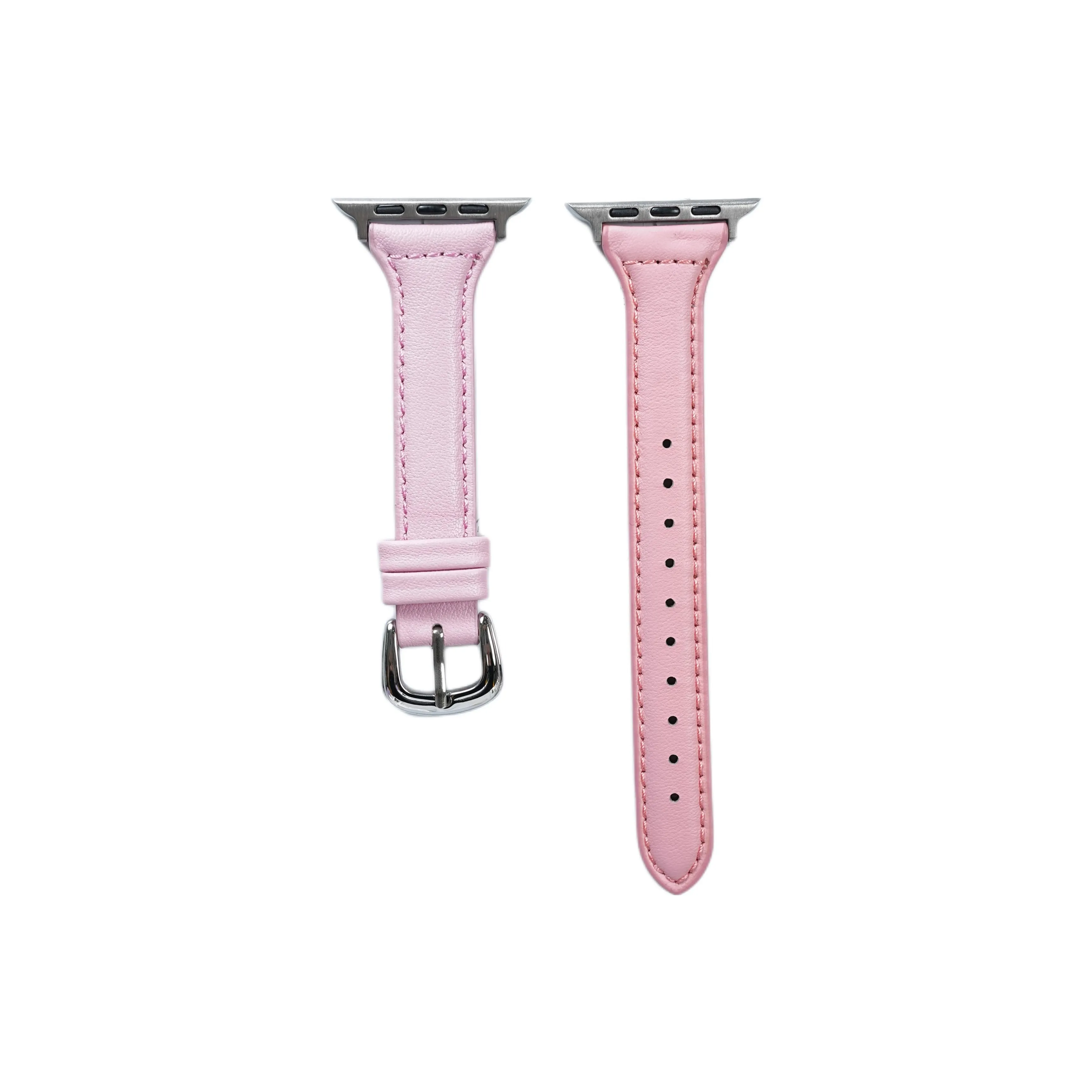 KVZUVUU Ремень Apple Совместимость Натуральная кожа Материал Совместимость с Apple Watch Series 11 10 9 8 7 SE Ultra 2