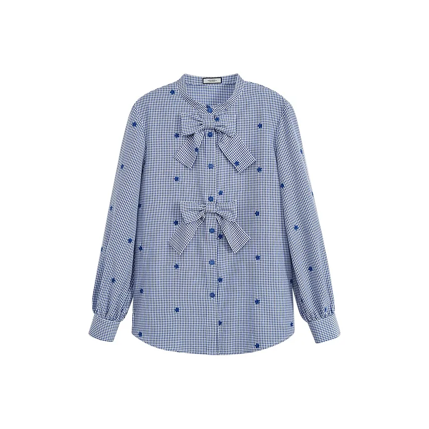 KUOSE Синий Женские Рубашки