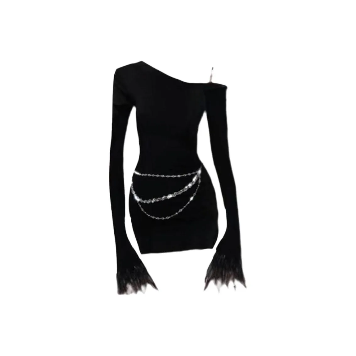 MITX Длинное платье с длинным рукавом женское