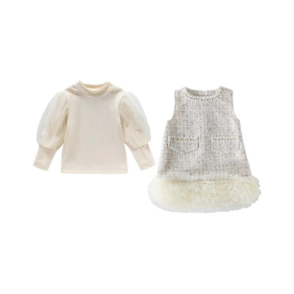 SUPEREDGE Белый набор для дошкольных учреждений с юбкой