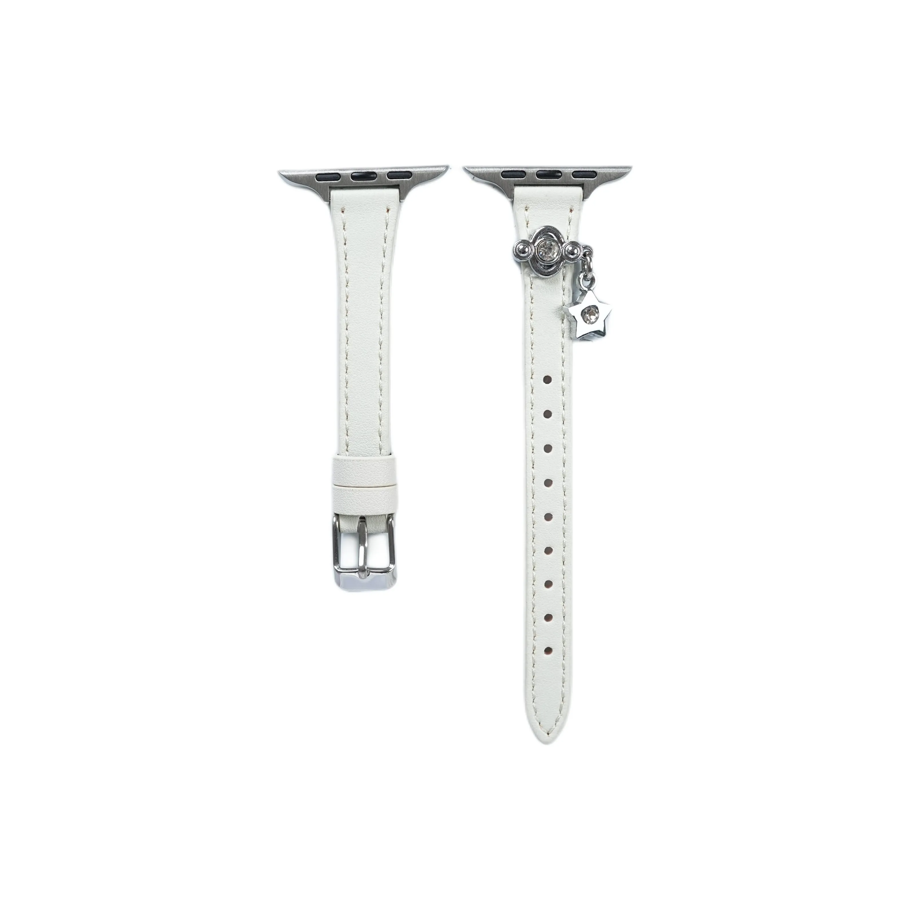 KVZUVUU Ремень Apple Совместимость Коровья кожа Кожа Материал Совместимость с Apple Watch Series 11 10 9 8 7 SE Ultra 2