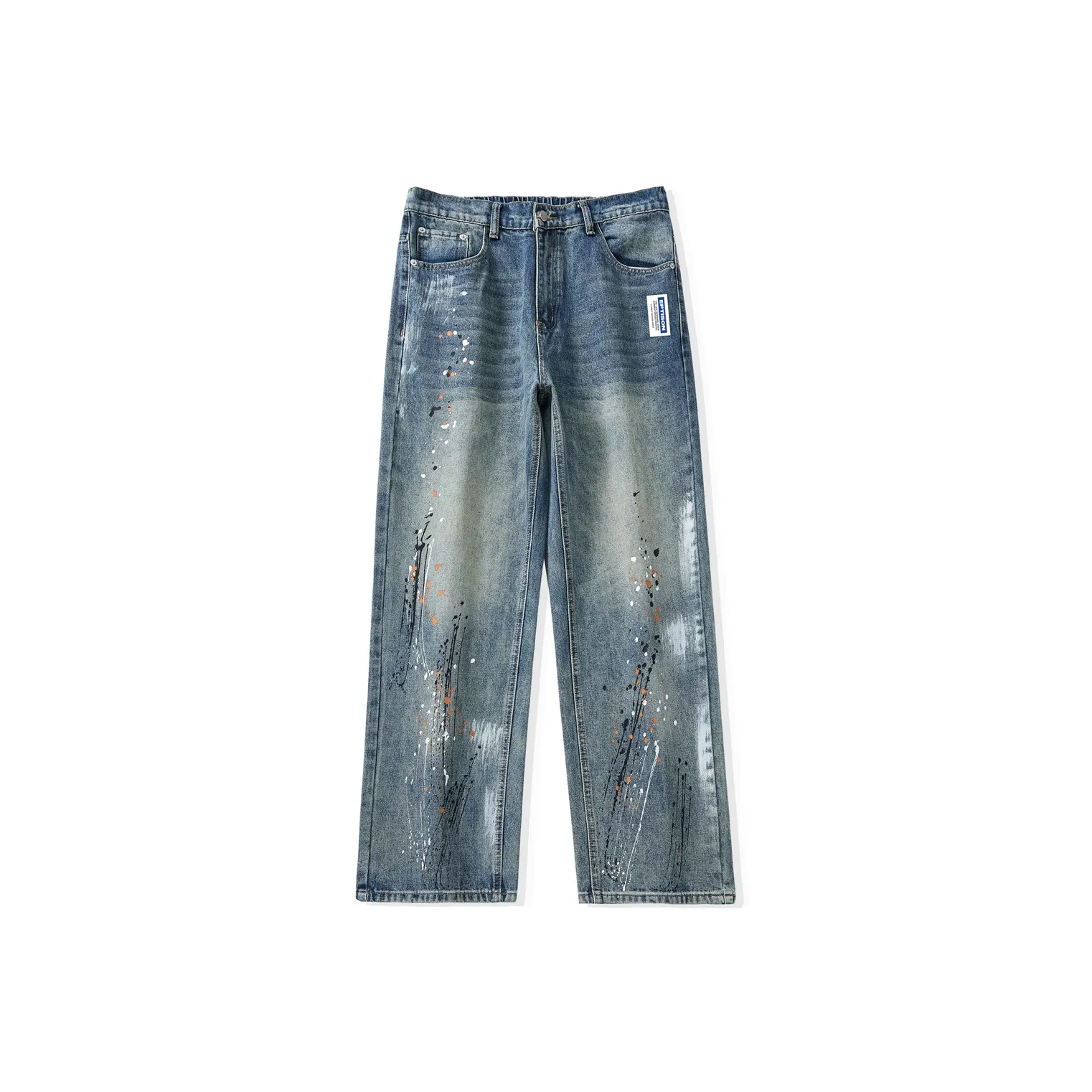 EPTISON Синие Обычные Унисекс Джинсы