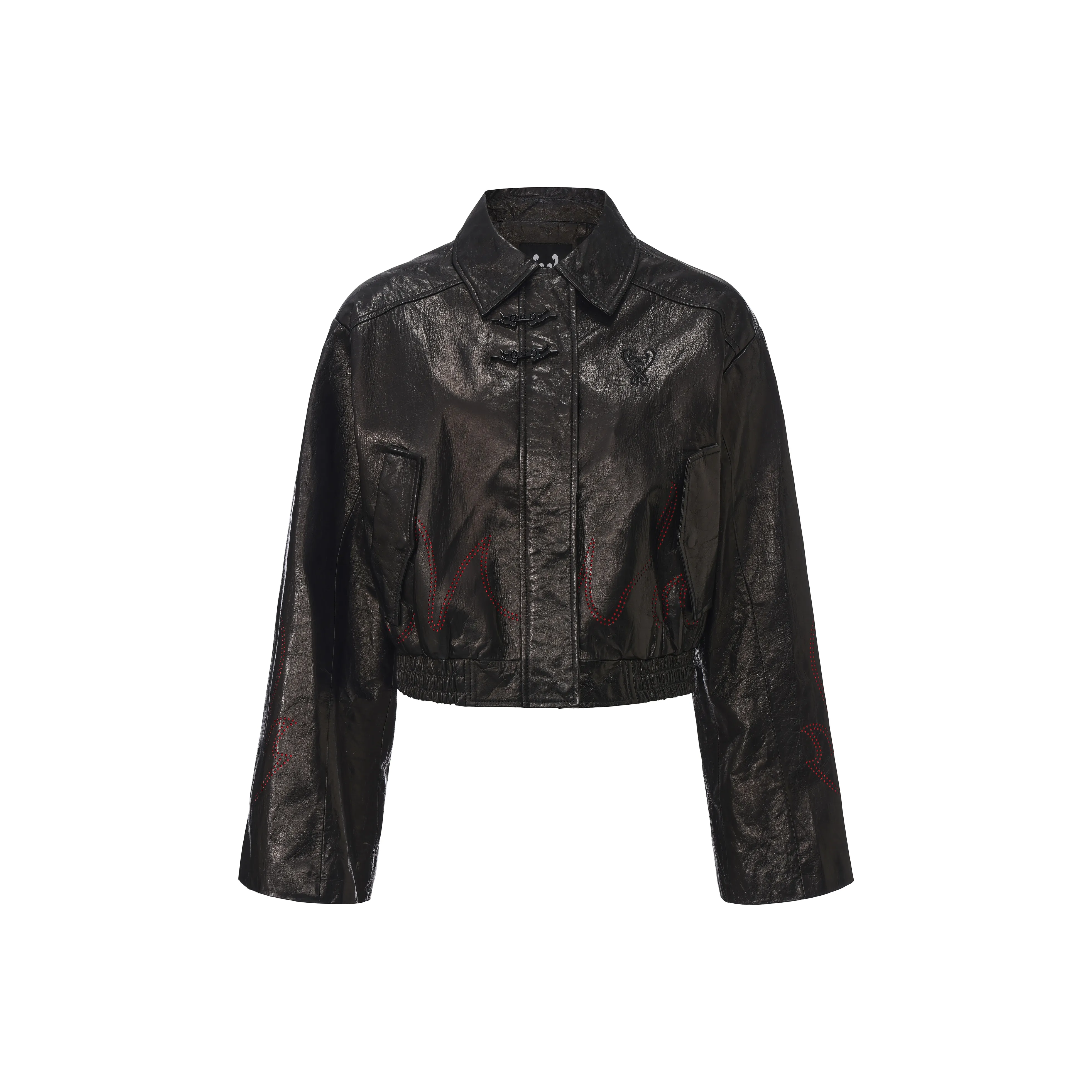 Yu Feather кожаная куртка женская