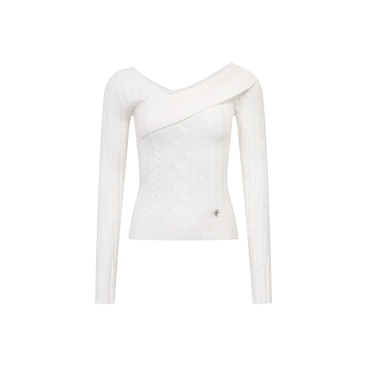 Ariseism Стильный Трикотаж Off Плечо Топ Женский