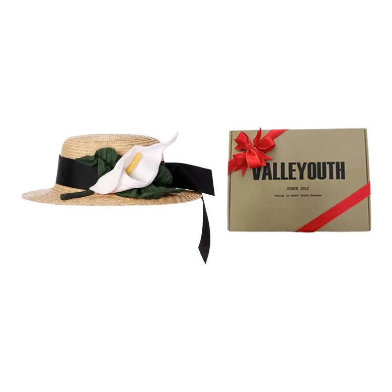 VALLEYOUTH Соломенная плетеная шляпа унисекс