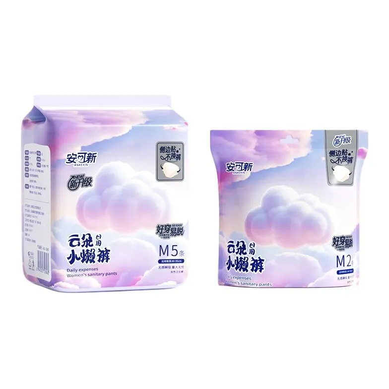 Encore Sleep Pants С крючком And Loop Daily Менструальные трусики для ночного использования против протечек