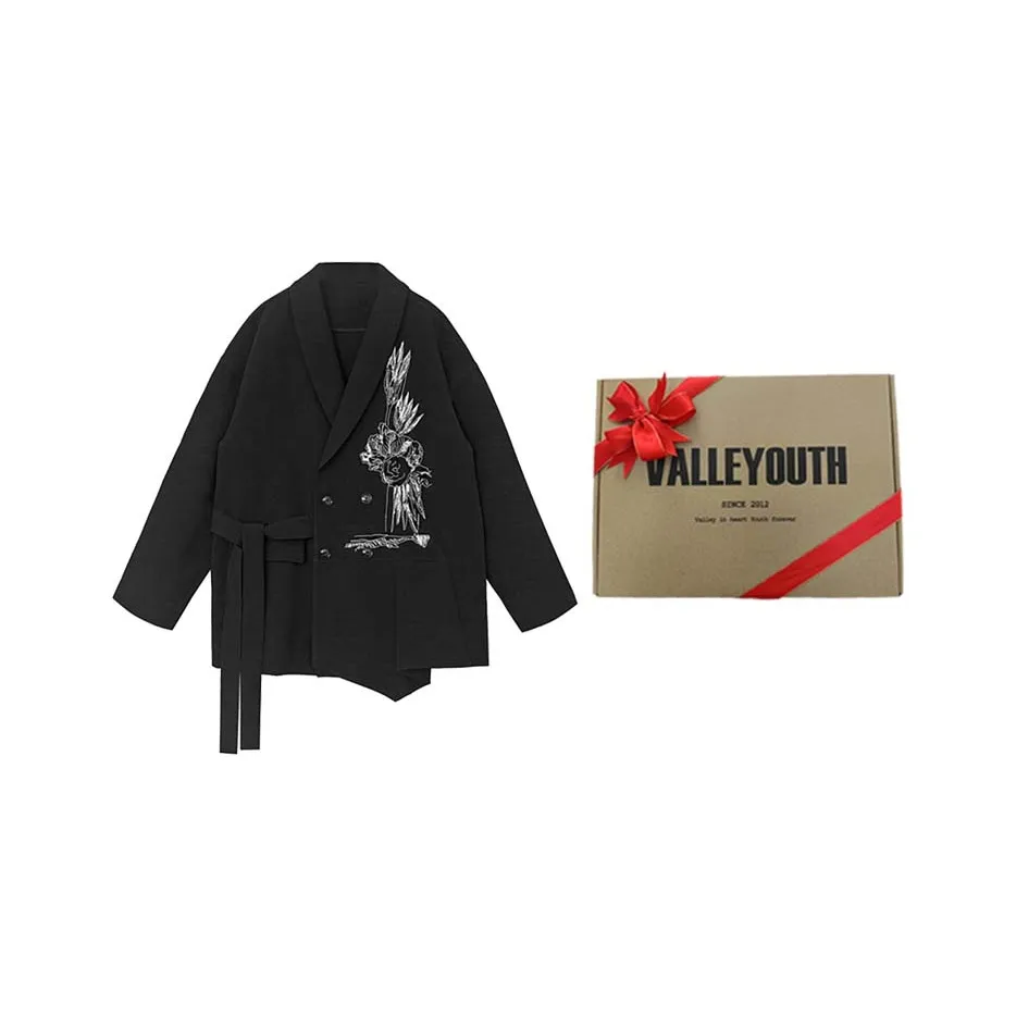 VALLEYOUTH Business Suit Unisex Black
