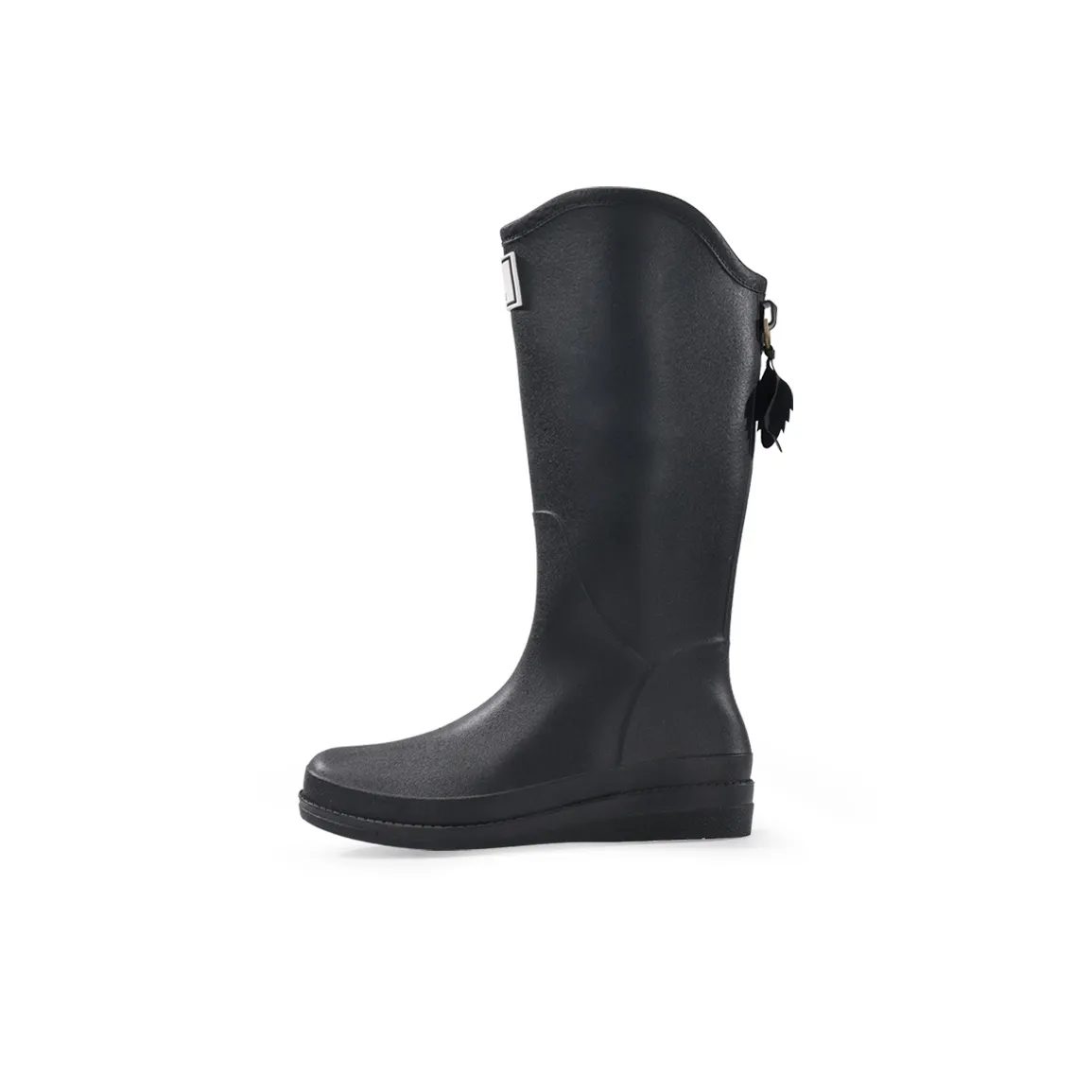 Blue Gull Shield Водонепроницаемый Устойчивый к истиранию Противоскользящий Резиновые сапоги Женские Черный