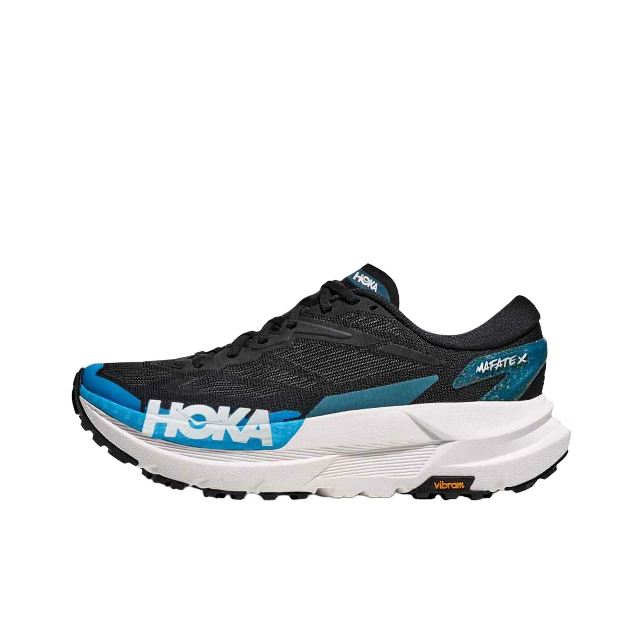 HOKA ONE ONE Mafate X Беговые кроссовки Мужской Черный Синий