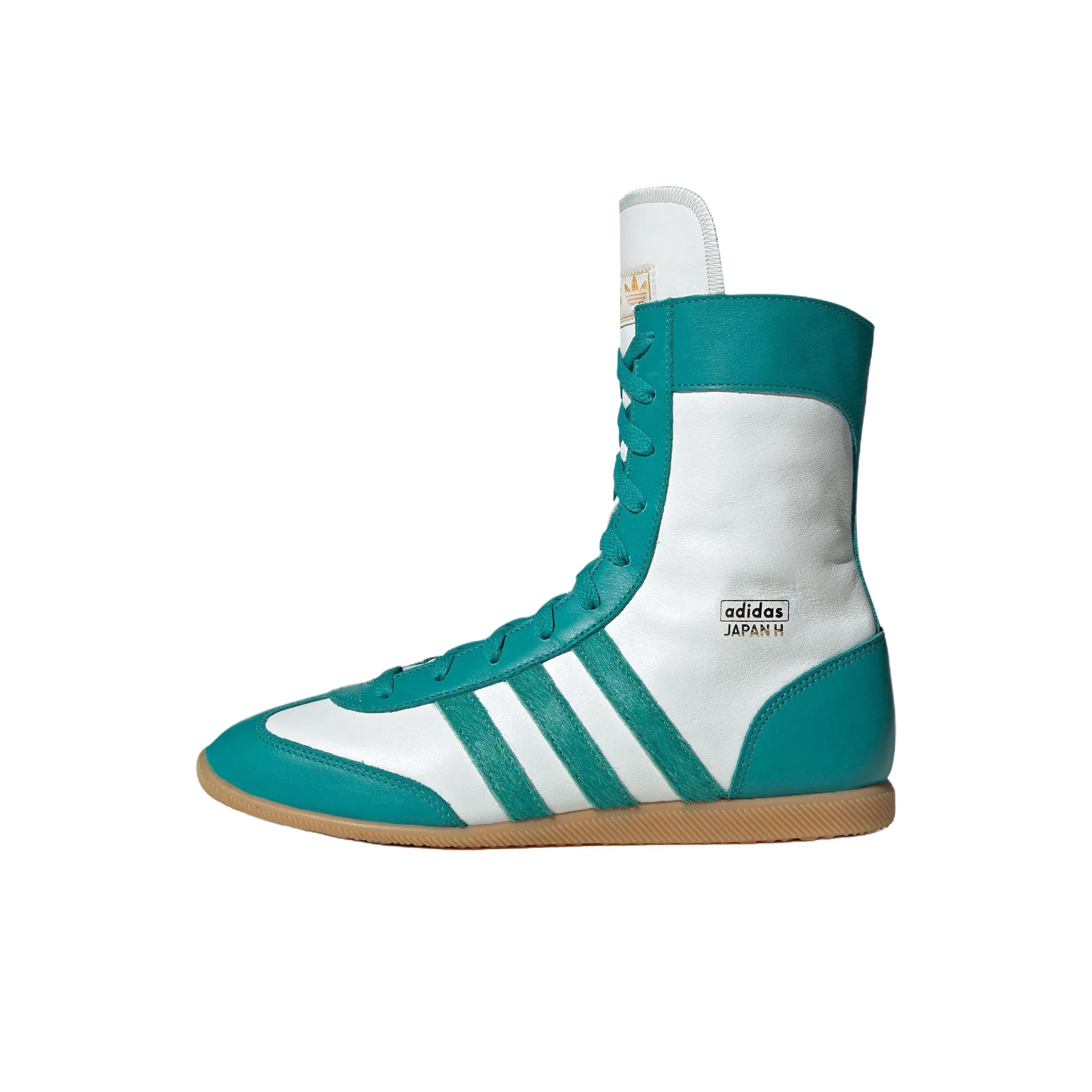 Adidas Originals Япония High Топ Повседневная обувь Женская Белый Зеленый