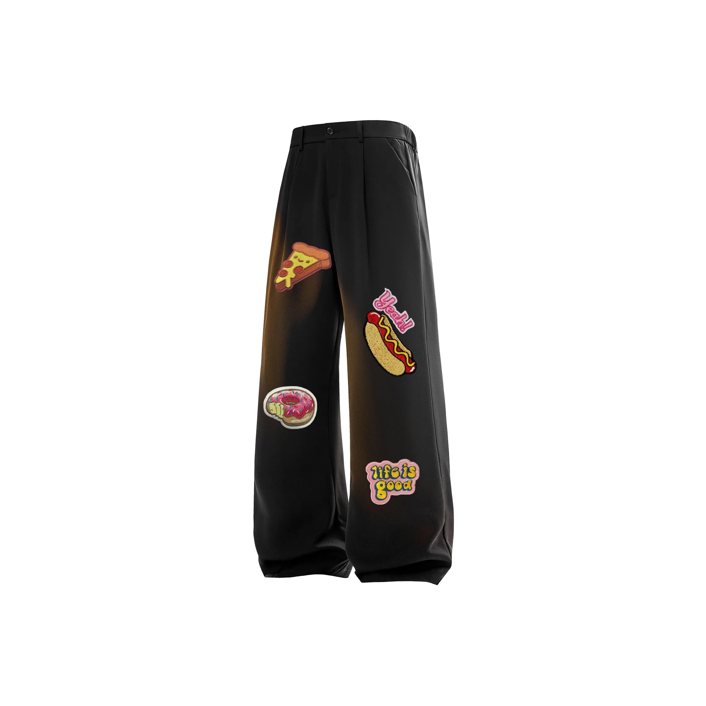 Унисекс Повседневные Брюки