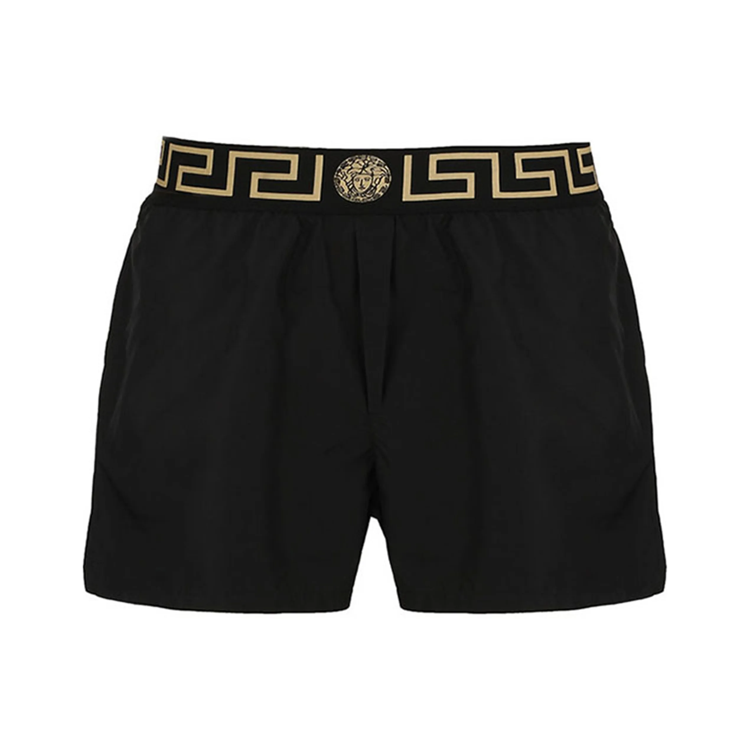 VERSACE Повседневные шорты Мужские Черные